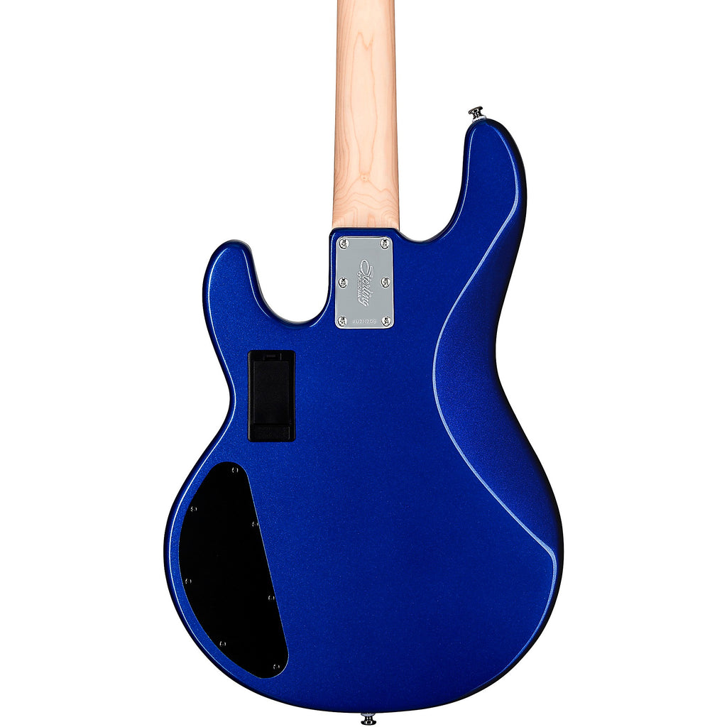 Sterling by Music Man StingRay Ray4HH Maple Fingerboard Electric Bass Cobra Blue