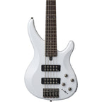 Yamaha TRBX305 5-String Electric Bass White Rosewood Fretboard