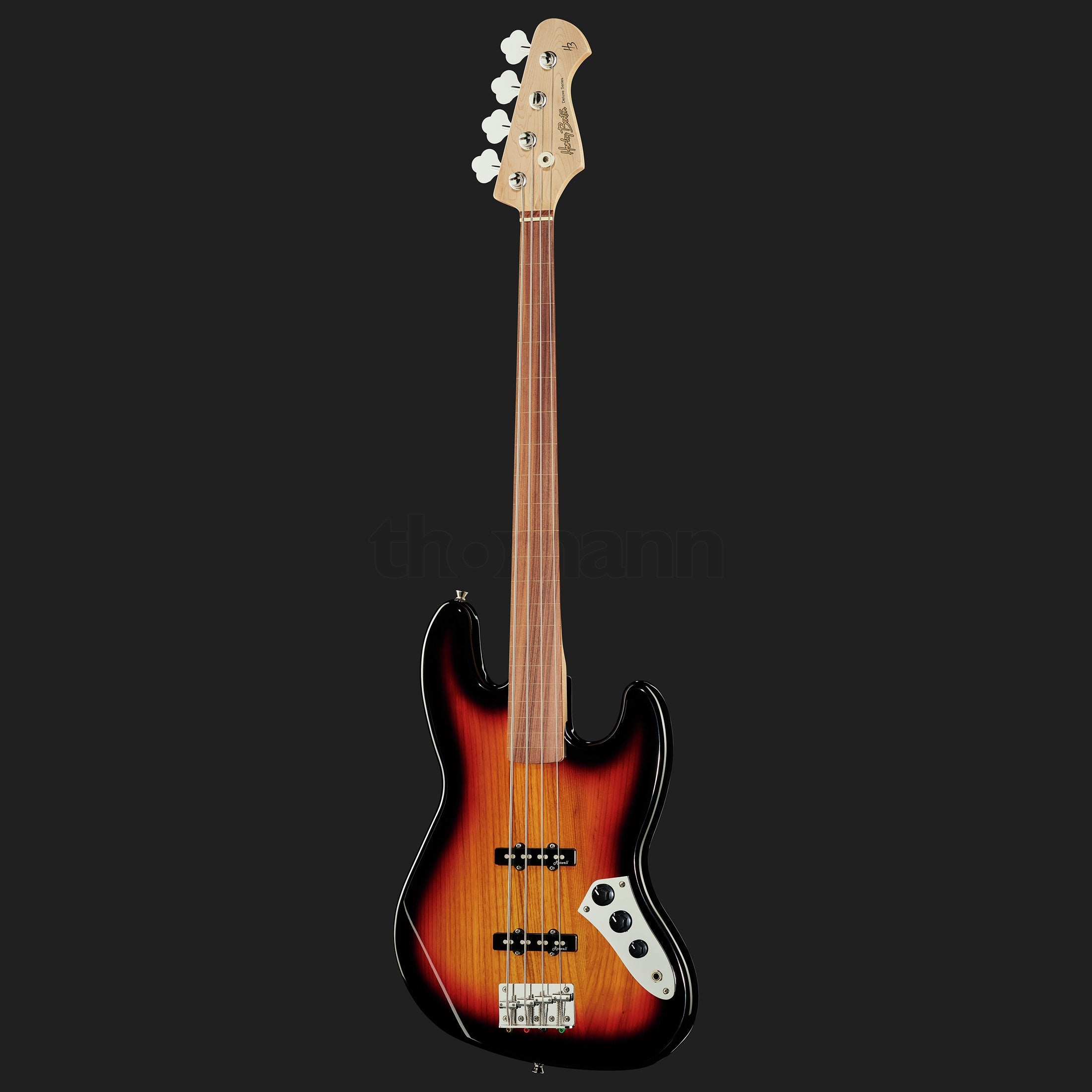Harley Benton JB-40FL 3-Tone Sunburst