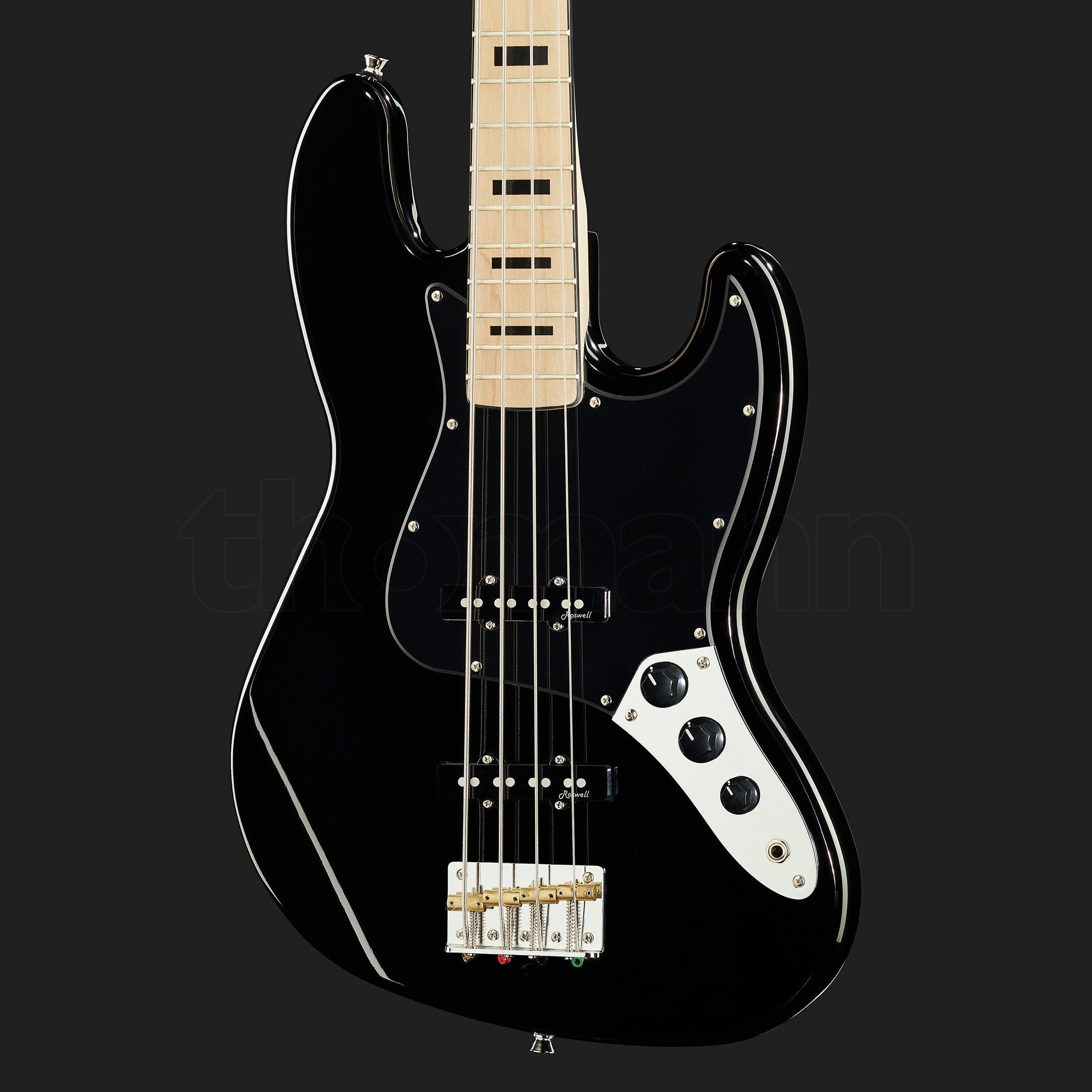 Harley Benton JB-75MN Black Vintage Series