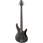 Yamaha TRBX504 4-String Premium Electric Bass Transparent Black Rosewood Fretboard