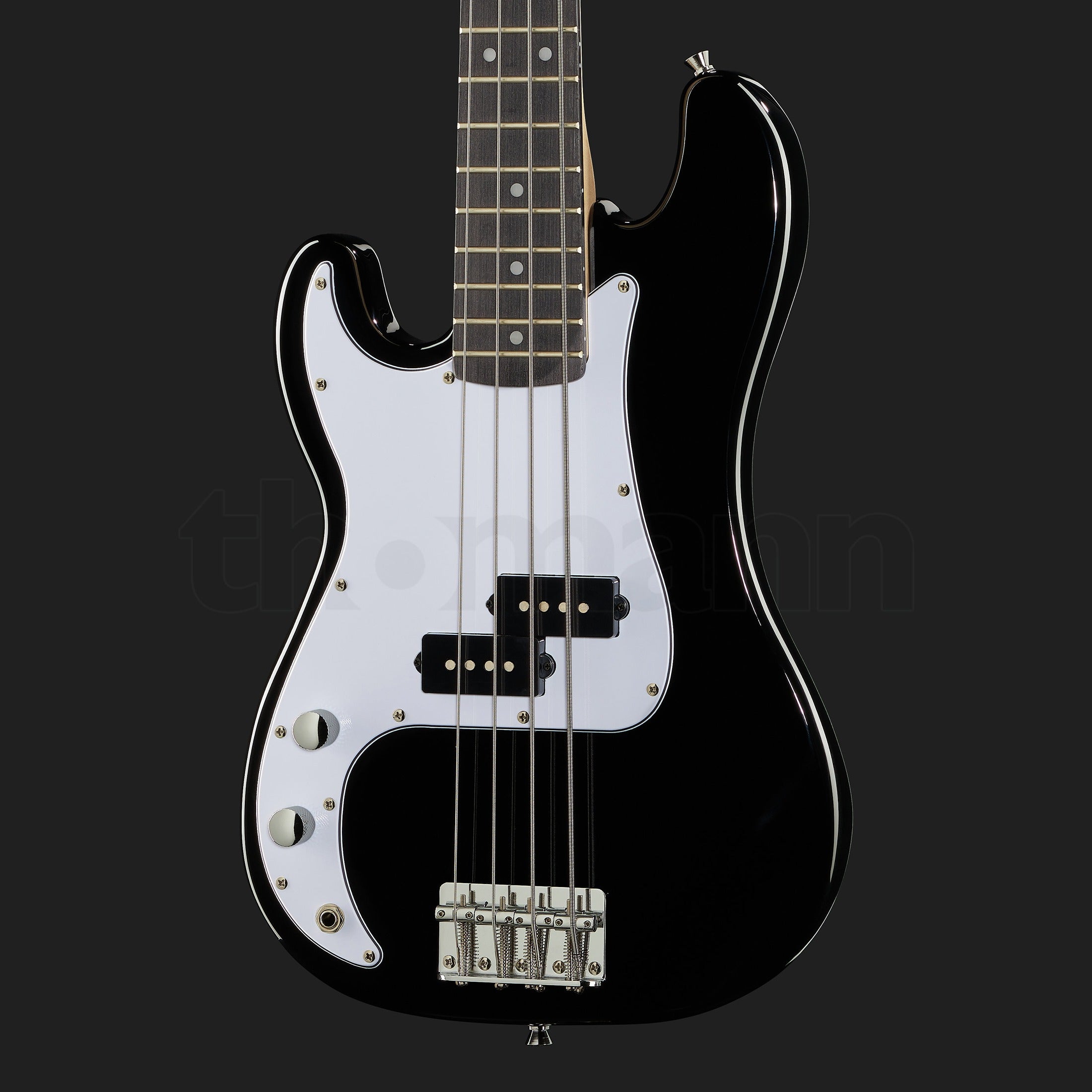 Harley Benton PB-Shorty LH BK Std. Series
