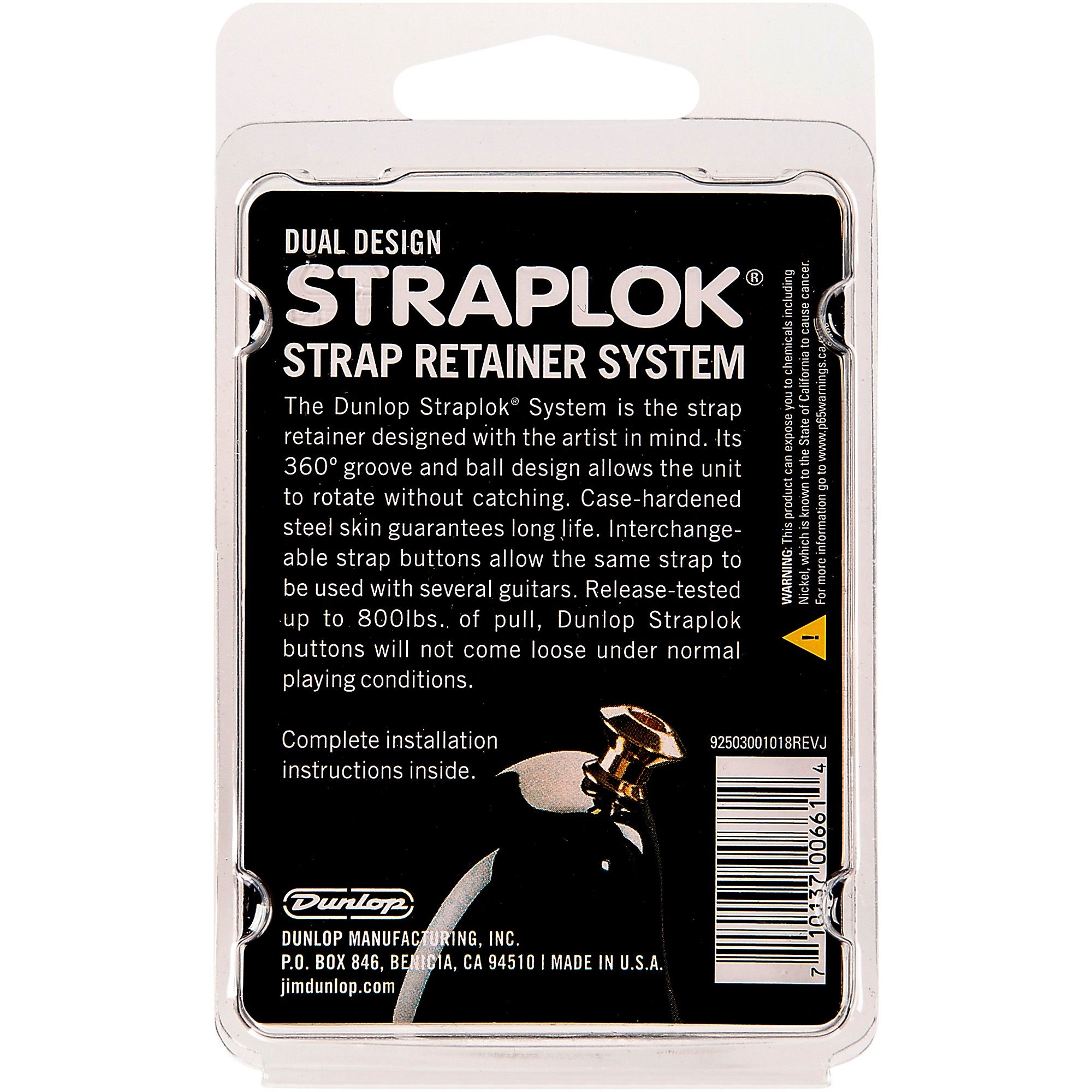 Dunlop Dual-Design Straplok System
