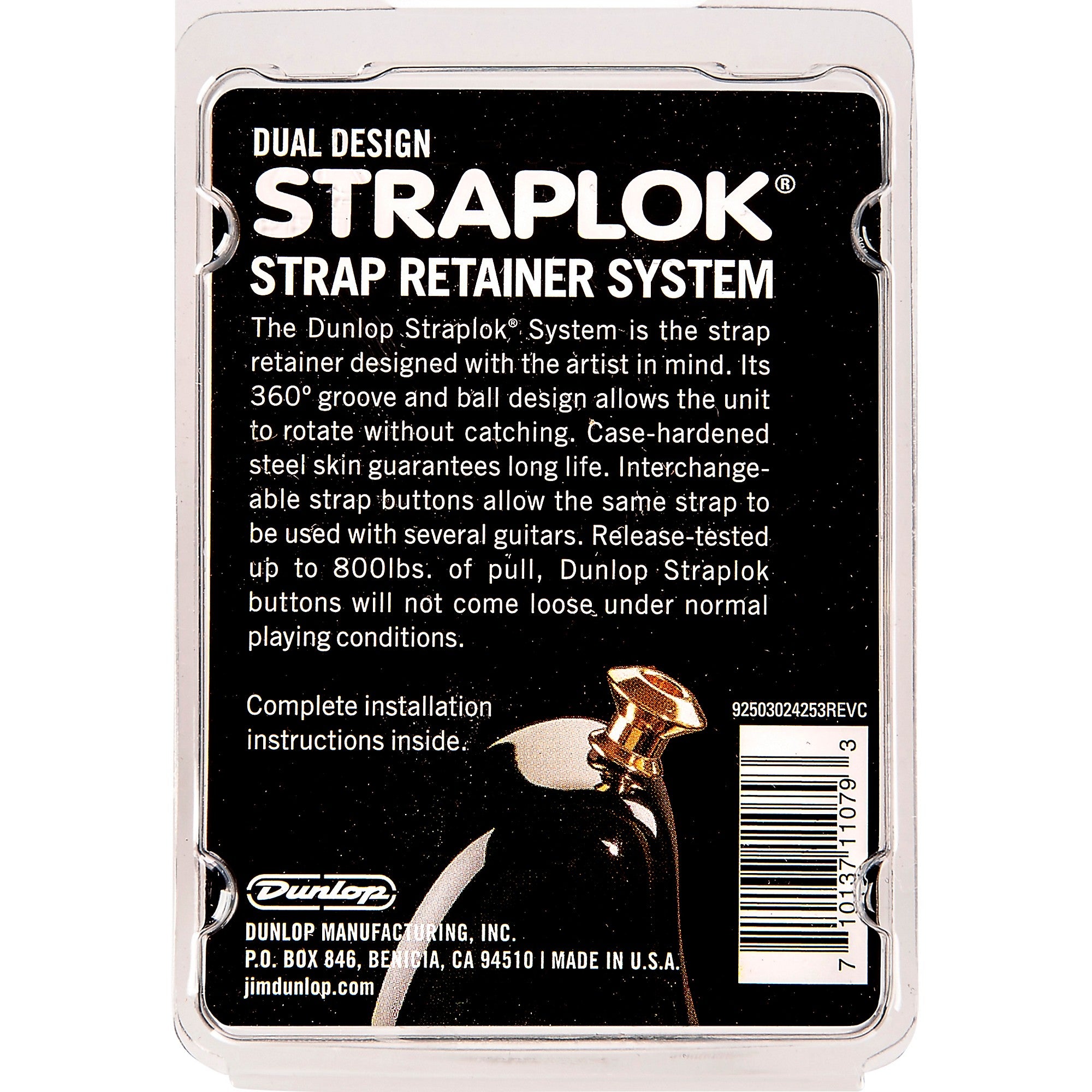 Dunlop Dual-Design Straplok System