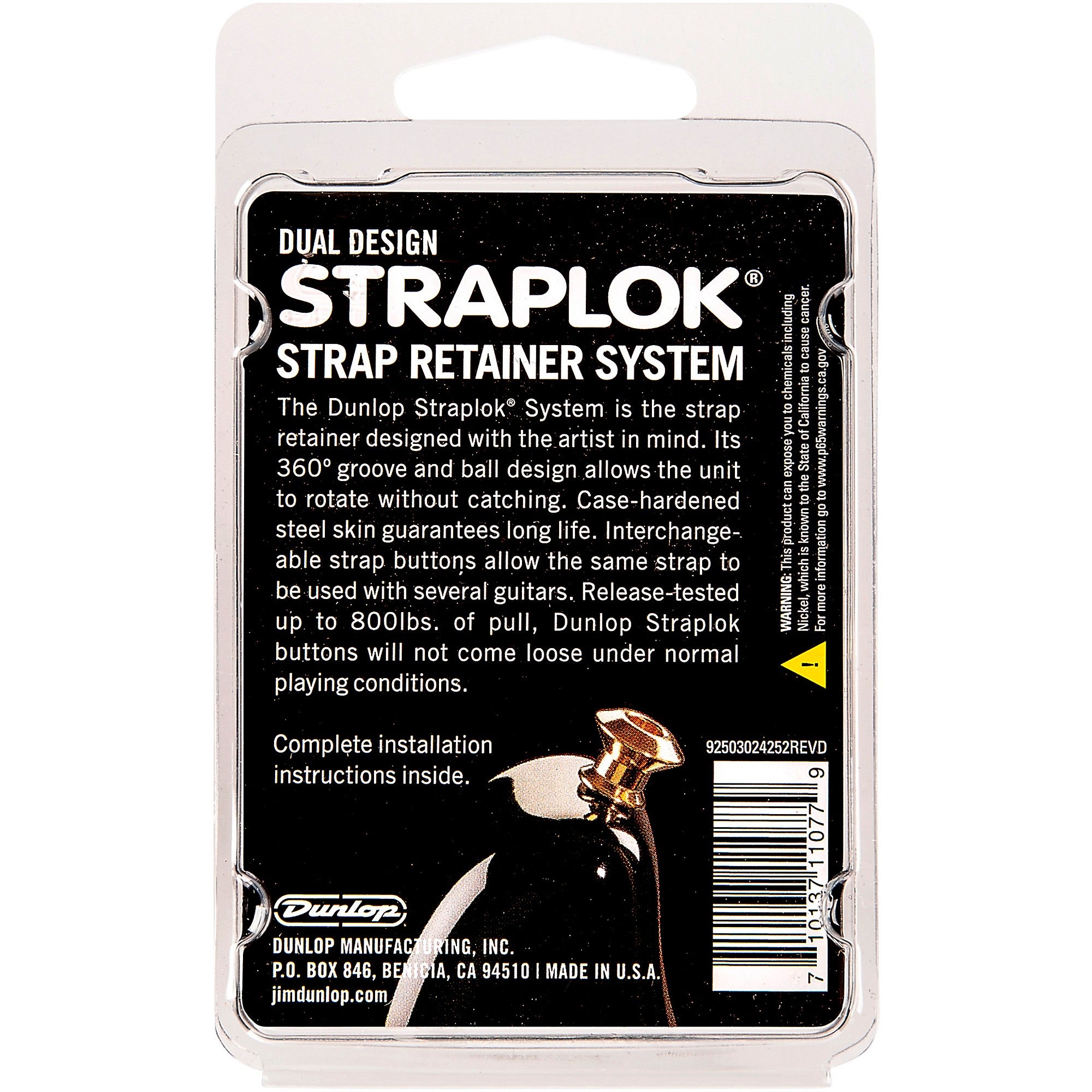 Dunlop Dual-Design Straplok System