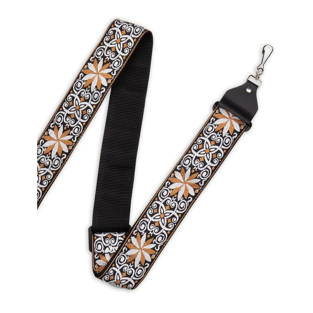 LW Essentials® Basic Woven / Embroidered Jacquard Guitar Strap