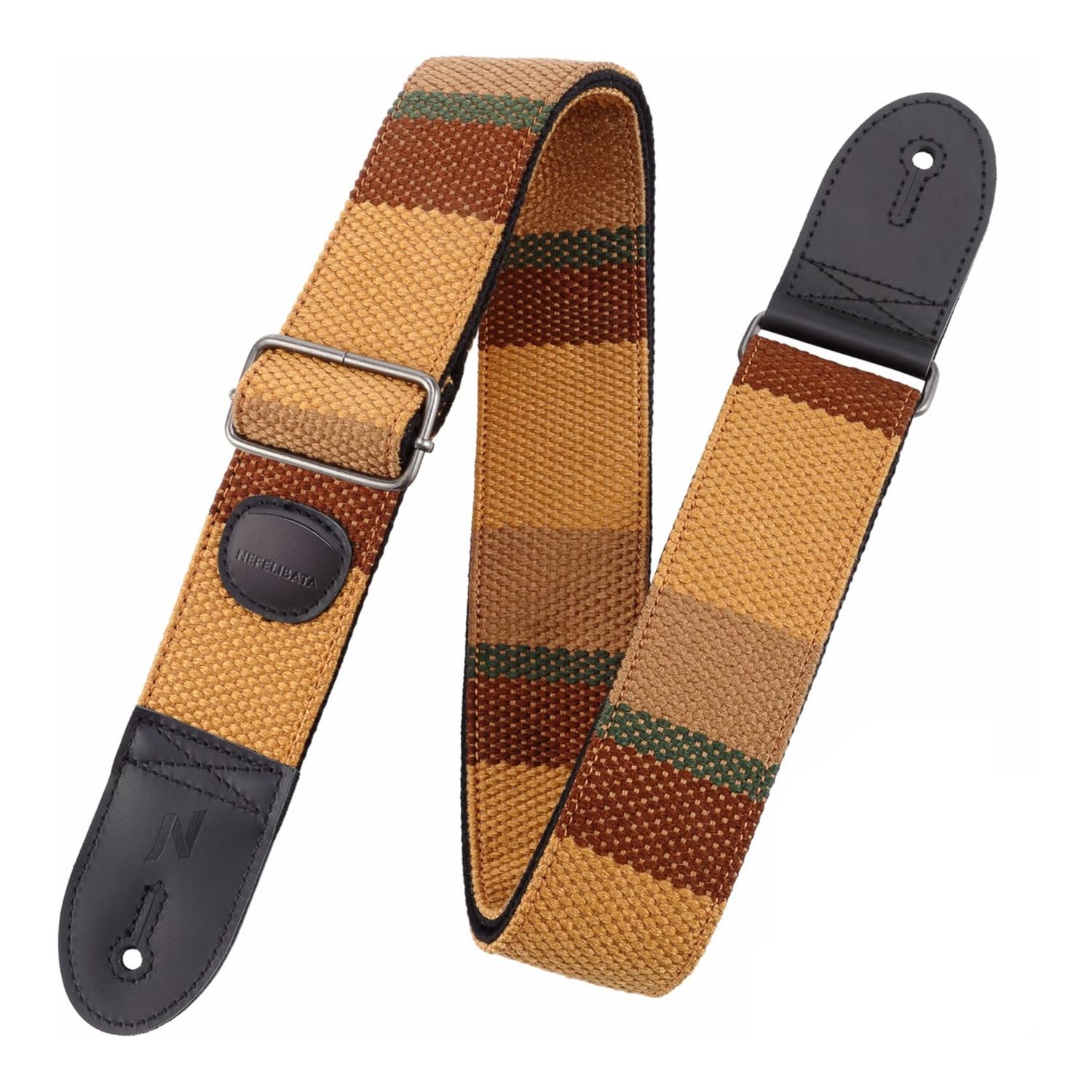 LW Essentials® Basic Woven / Embroidered Jacquard Guitar Strap