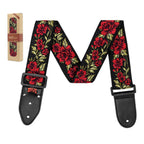 LW Essentials® Basic Woven / Embroidered Jacquard Guitar Strap