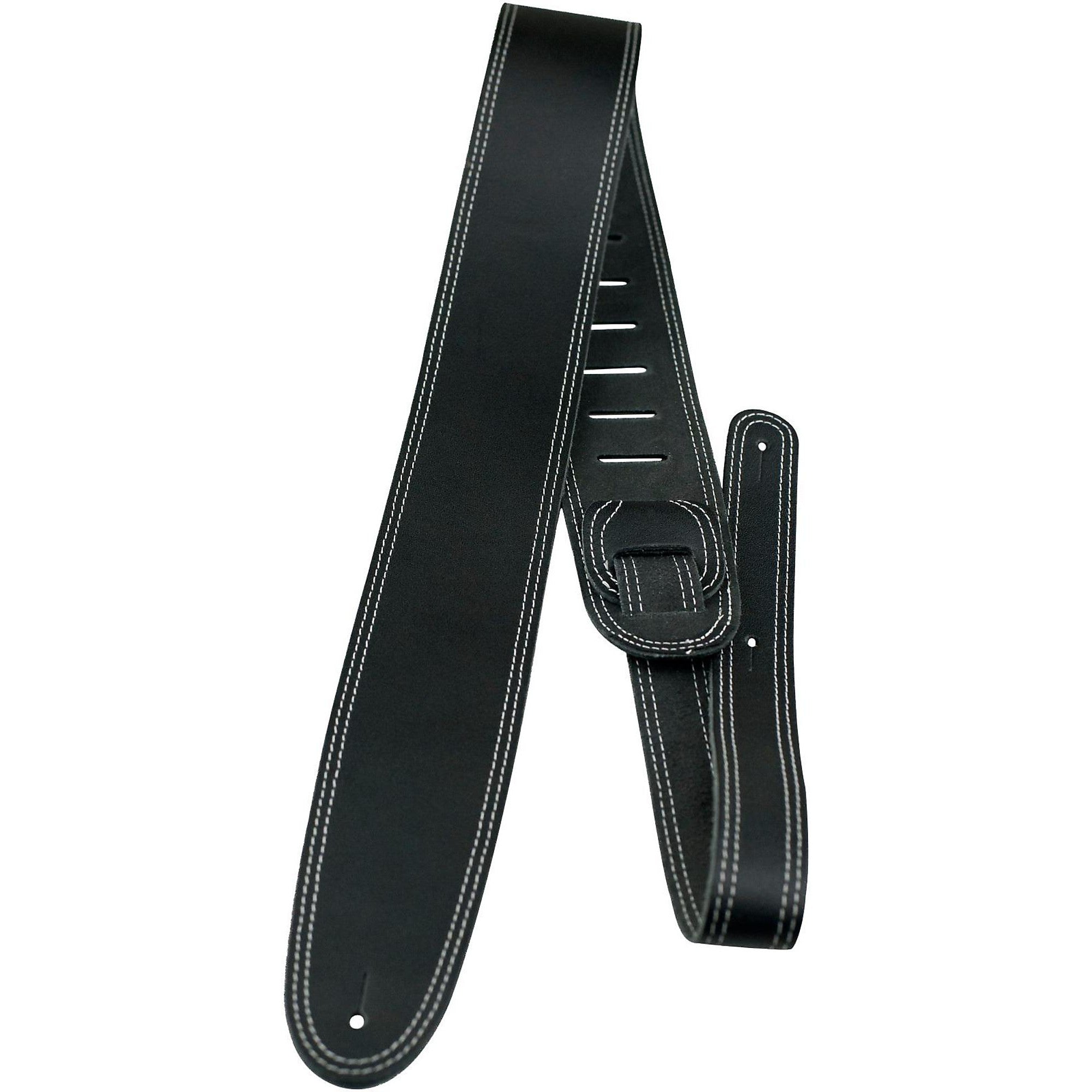 Perri's 2.5-inch Leather Guitar Strap With Contrast Stitch