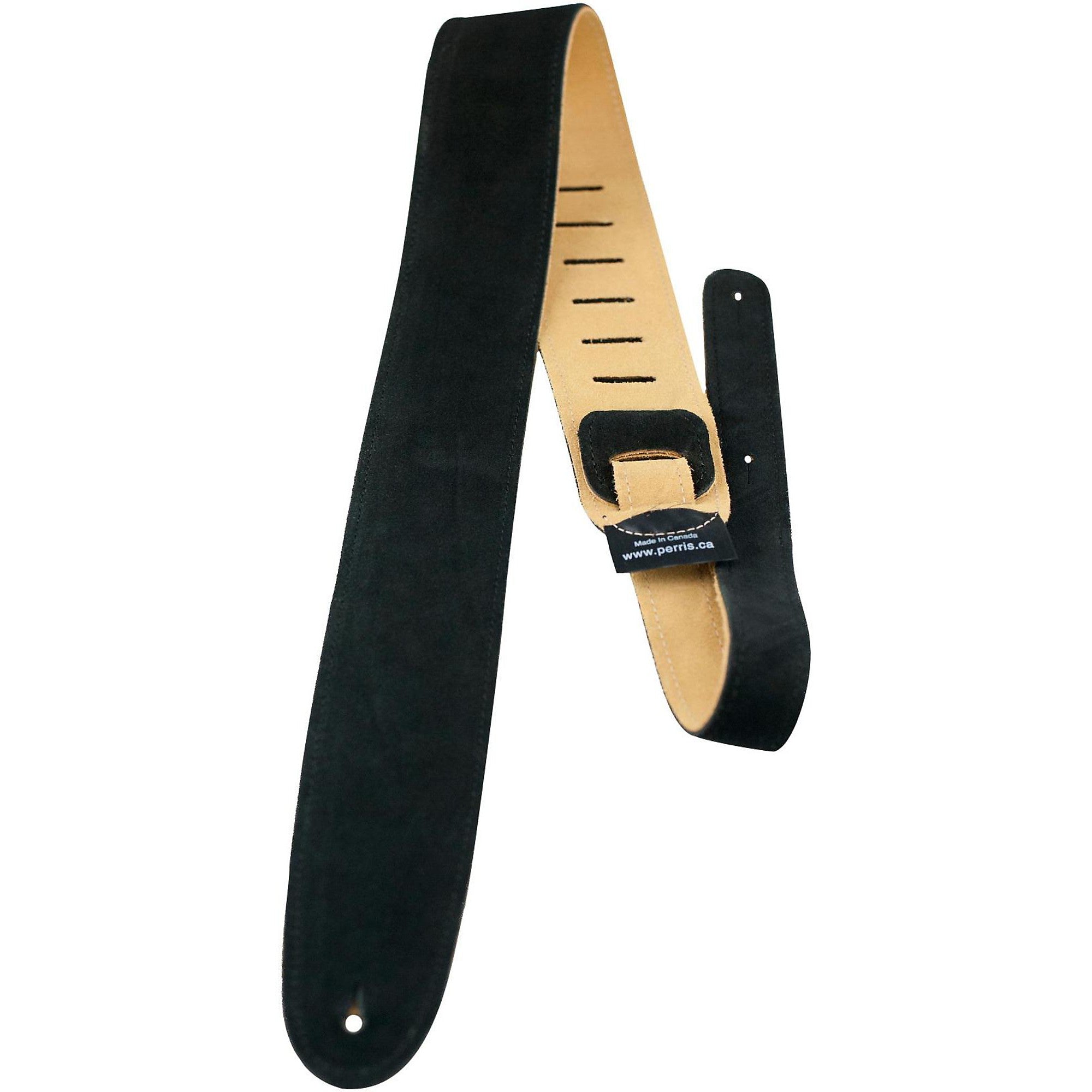 Perri's 2-1/2-inch Suede Leather Guitar Strap