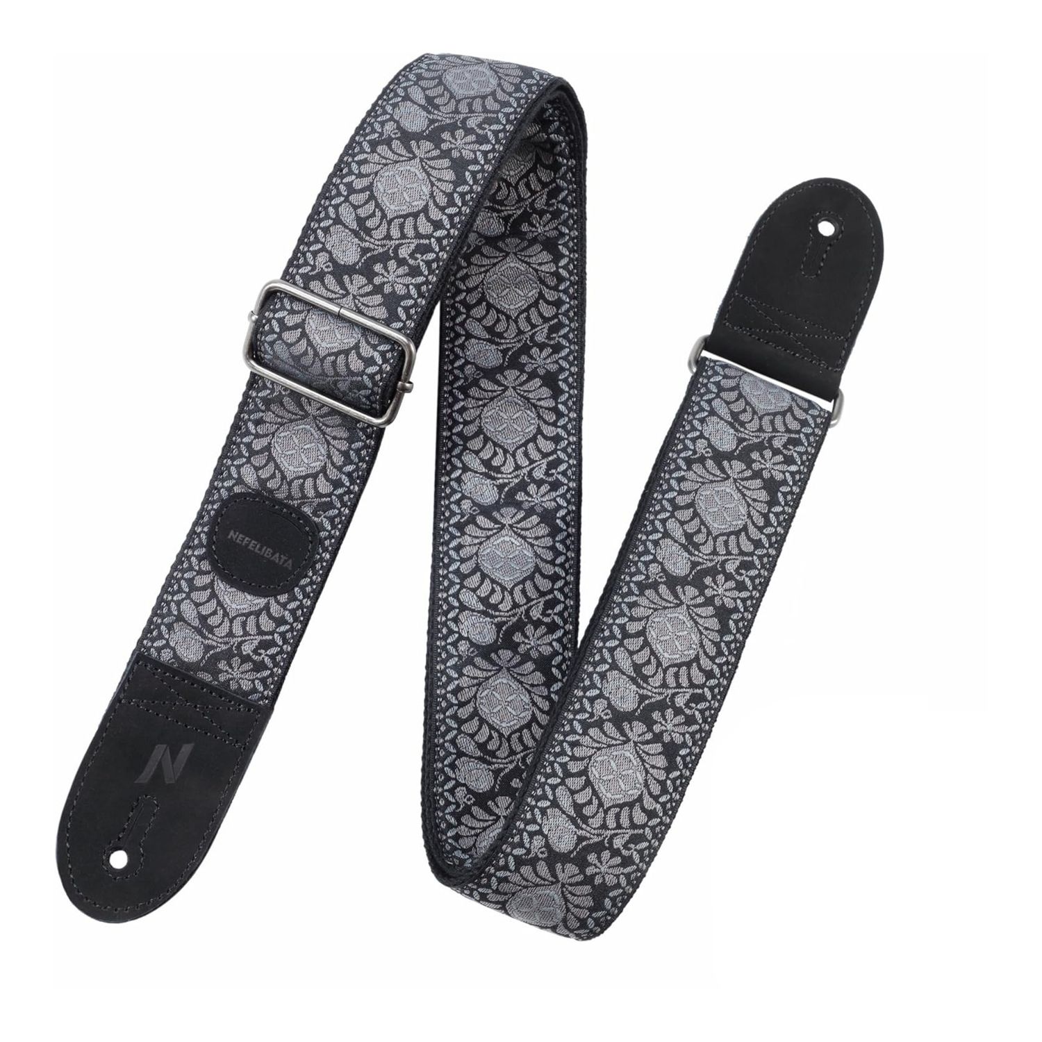 LW Essentials® Basic Woven / Embroidered Jacquard Guitar Strap