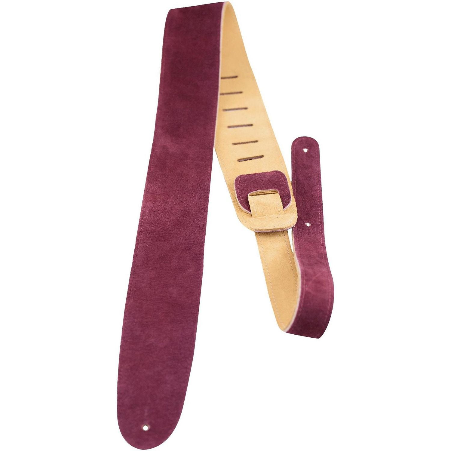 Perri's 2-1/2-inch Suede Leather Guitar Strap
