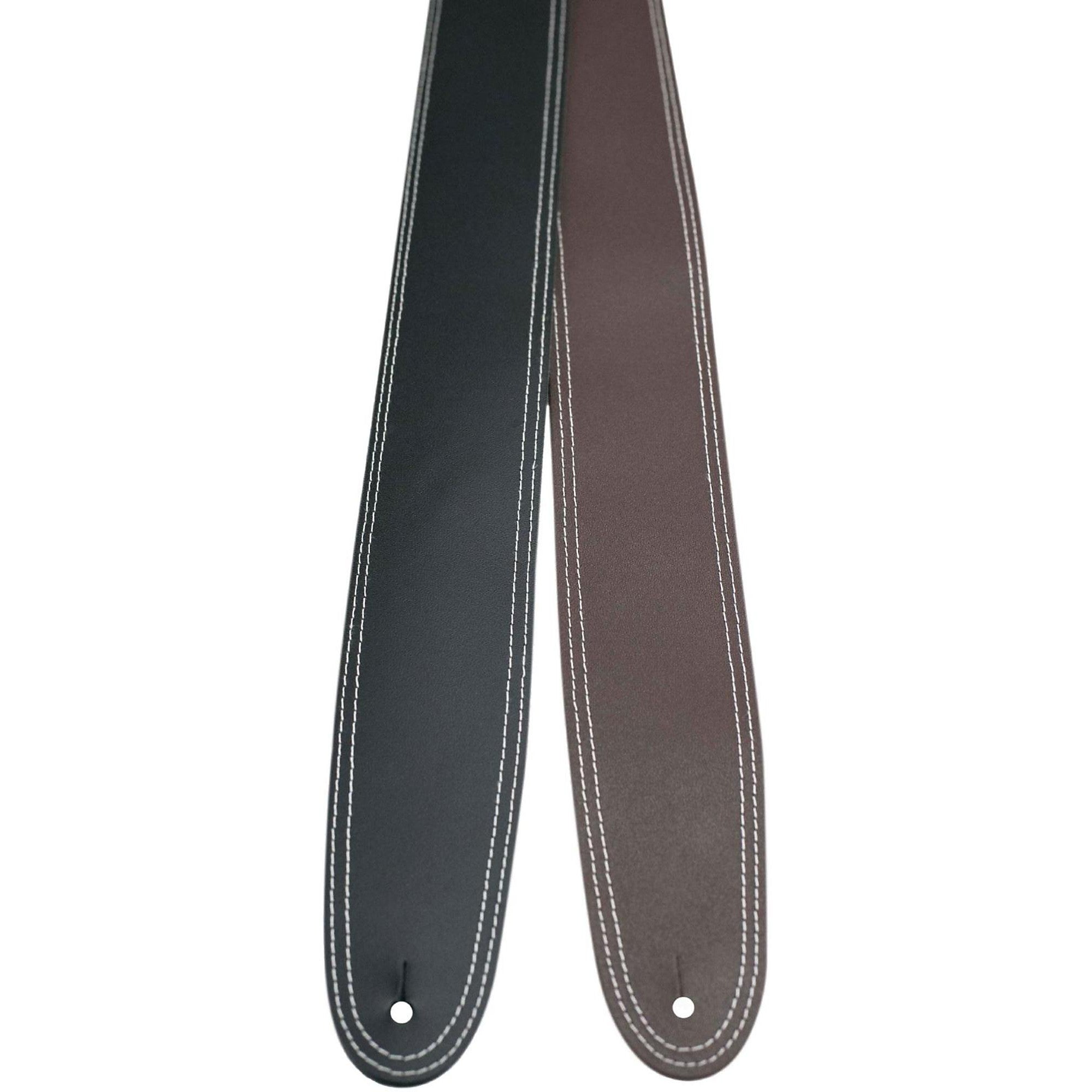 Perri's 2.5-inch Leather Guitar Strap With Contrast Stitch