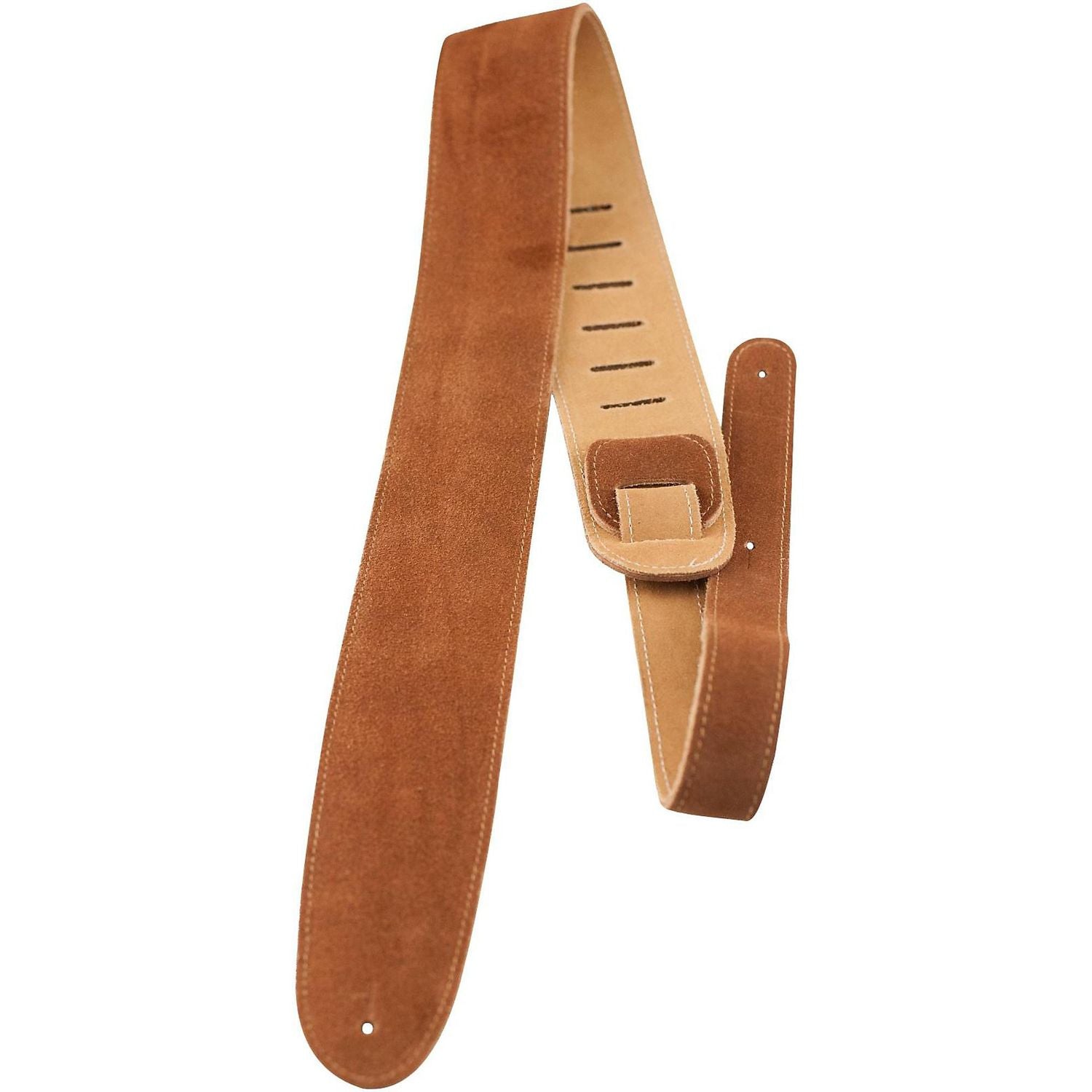 Perri's 2-1/2-inch Suede Leather Guitar Strap