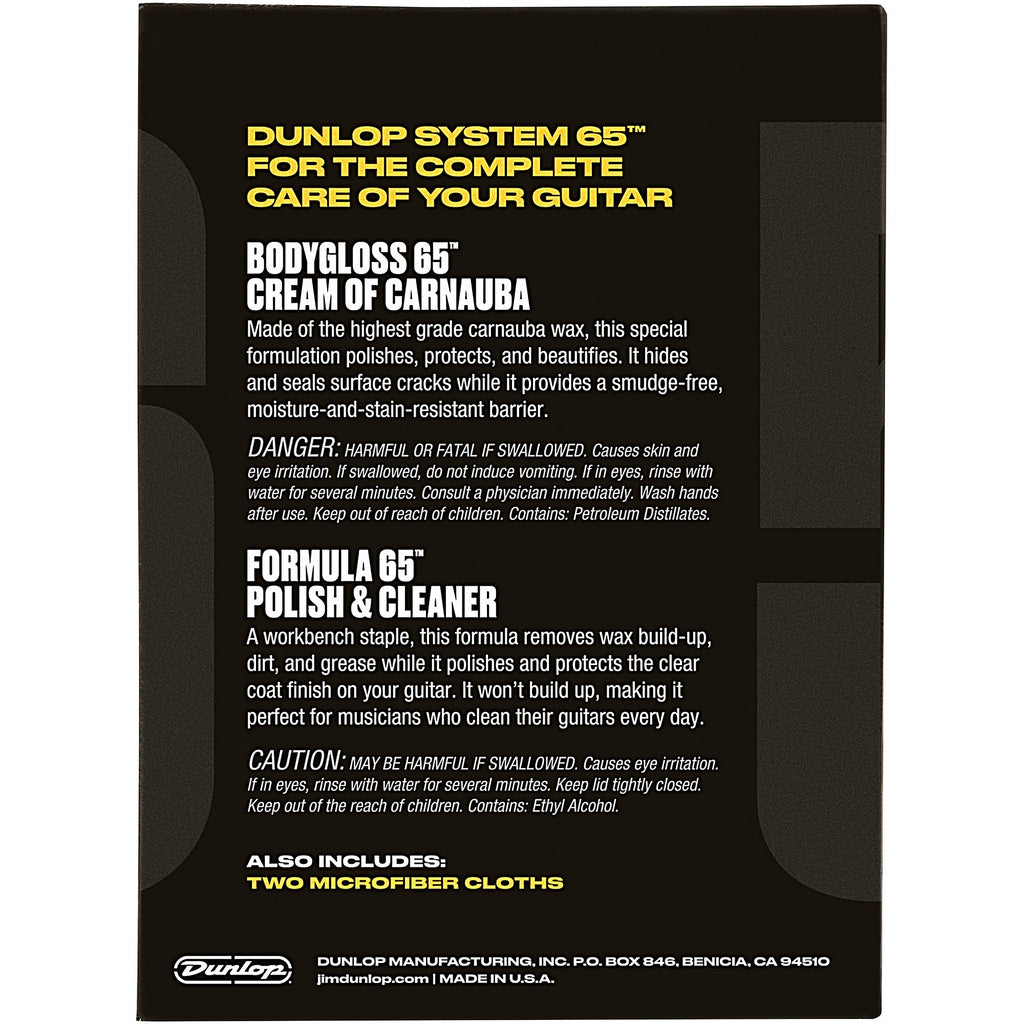 Dunlop Formula 65 Guitar Polish Kit