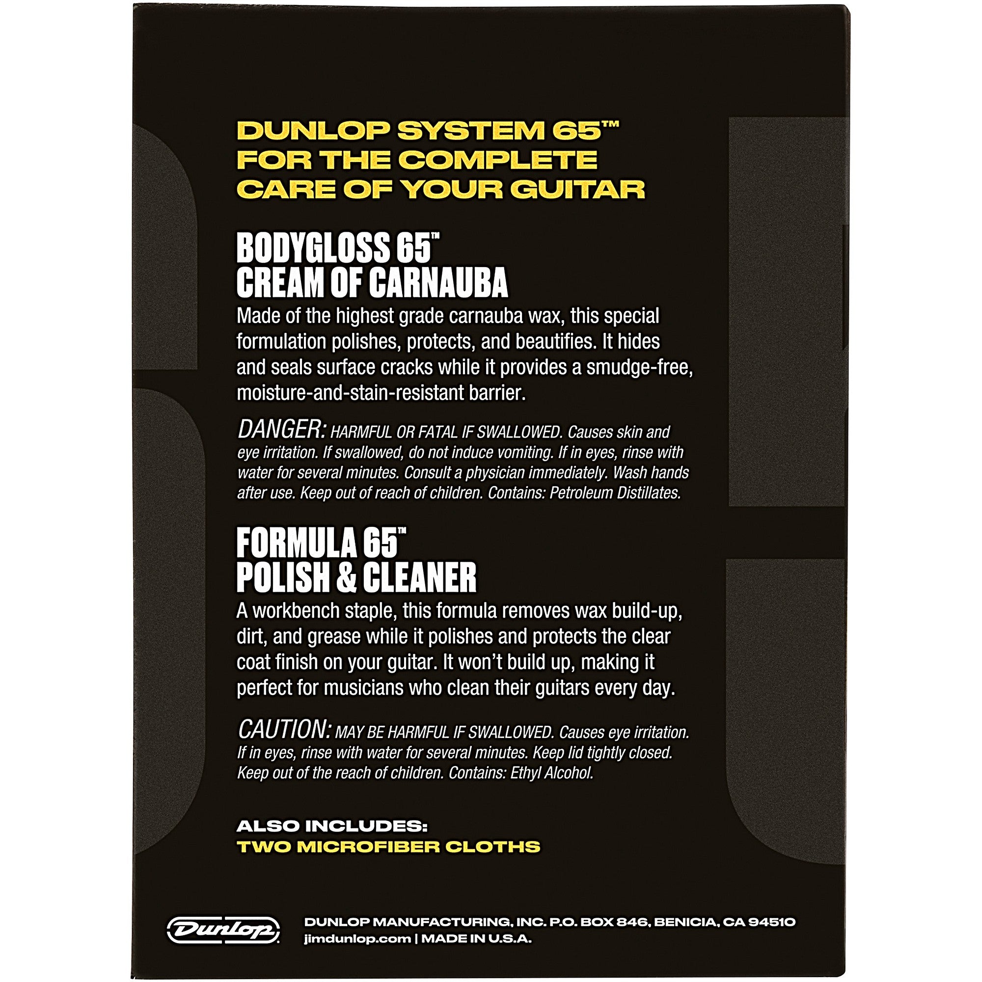 Dunlop Formula 65 Guitar Polish Kit