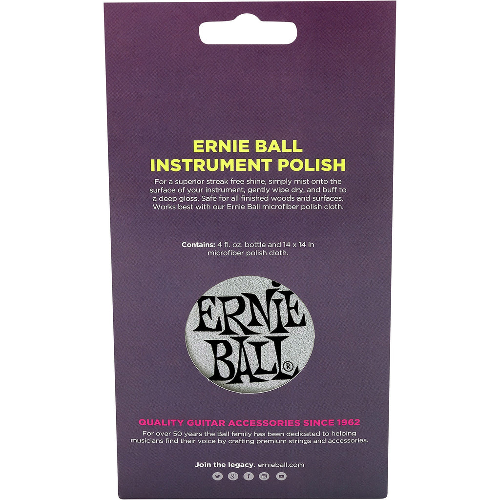 Ernie Ball Guitar Polish And Cloth