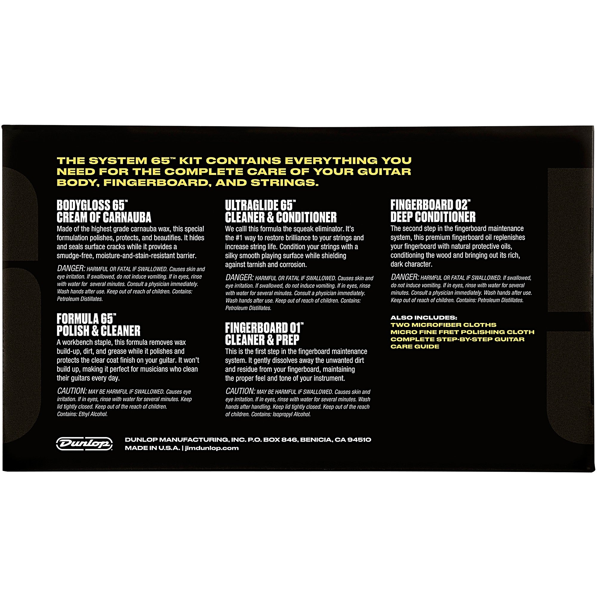 Dunlop System 65 Guitar Maintenance Kit
