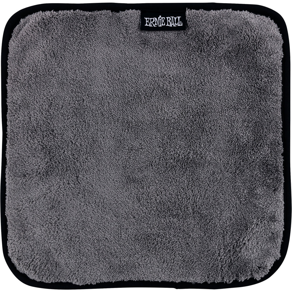Ernie Ball Ultra-Plush Microfiber Polish Cloth Gray