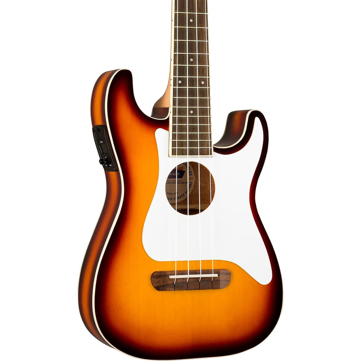 Fender Fullerton Stratocaster Acoustic-Electric Ukulele