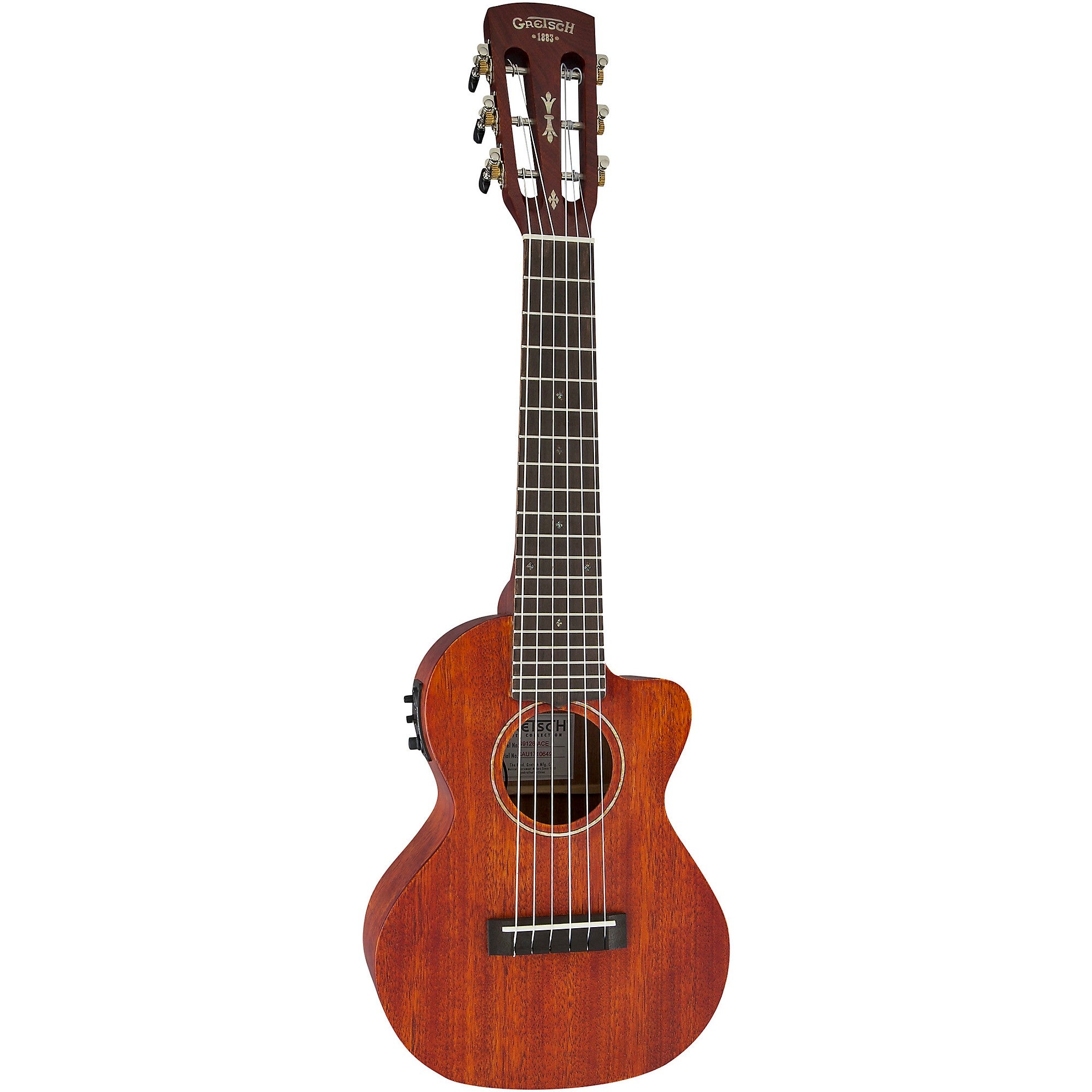 Gretsch Guitars G9126 A.C.E. Guitar-Ukulele, Acoustic-Electric Mahogany