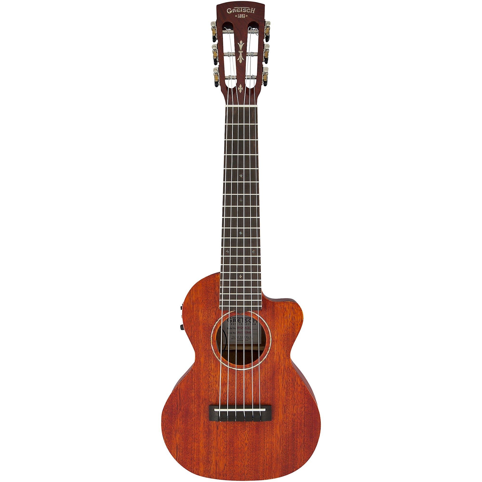 Gretsch Guitars G9126 A.C.E. Guitar-Ukulele, Acoustic-Electric Mahogany