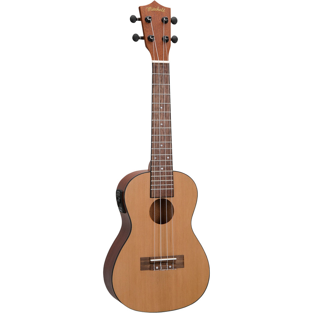 Mitchell MU50SE Acoustic-Electric Concert Ukulele With Solid Cedar Top Natural