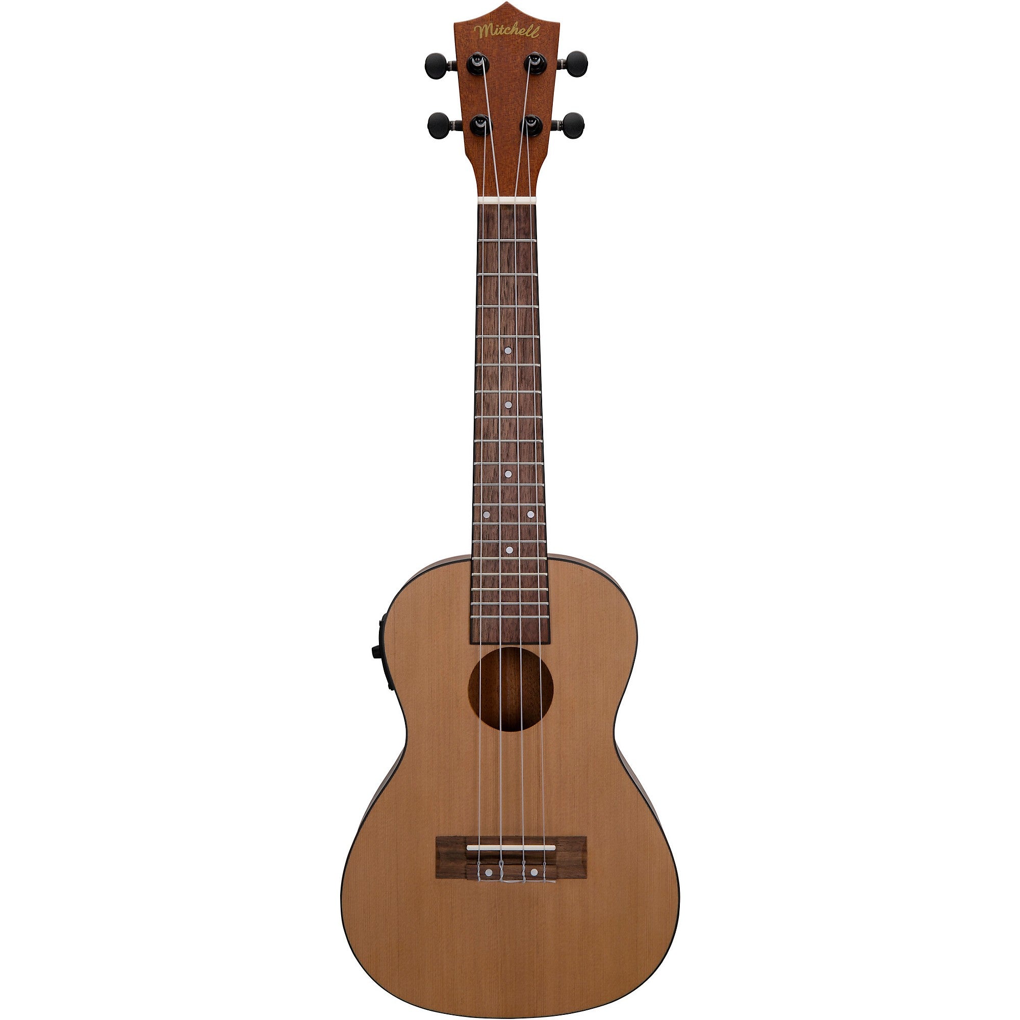 Mitchell MU50SE Acoustic-Electric Concert Ukulele With Solid Cedar Top Natural