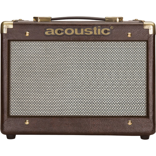 Acoustic A15 15W 1x6.5 Acoustic Instrument Combo Amp Brown