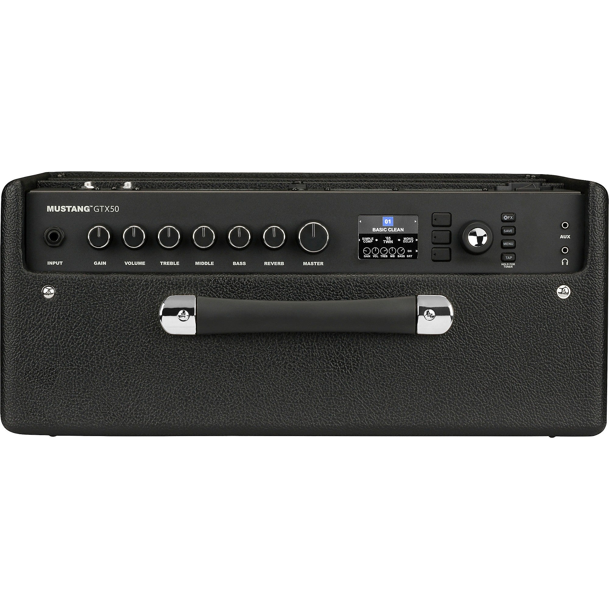 Fender Mustang GTX50 50W 1x12 Guitar Combo Amp Black