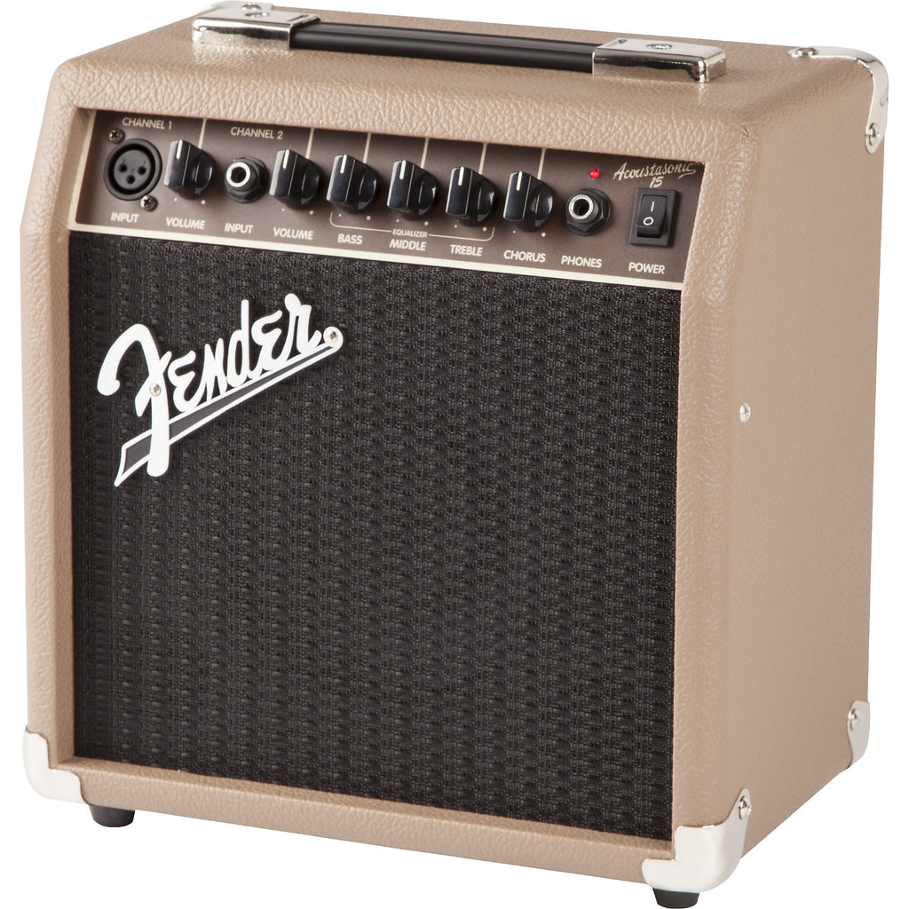 Fender Acoustasonic 15 Acoustic Combo Amp Tan