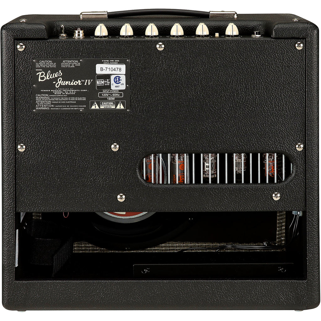 Fender Blues Junior IV 15W 1x12 Tube Guitar Combo Amplifier Black
