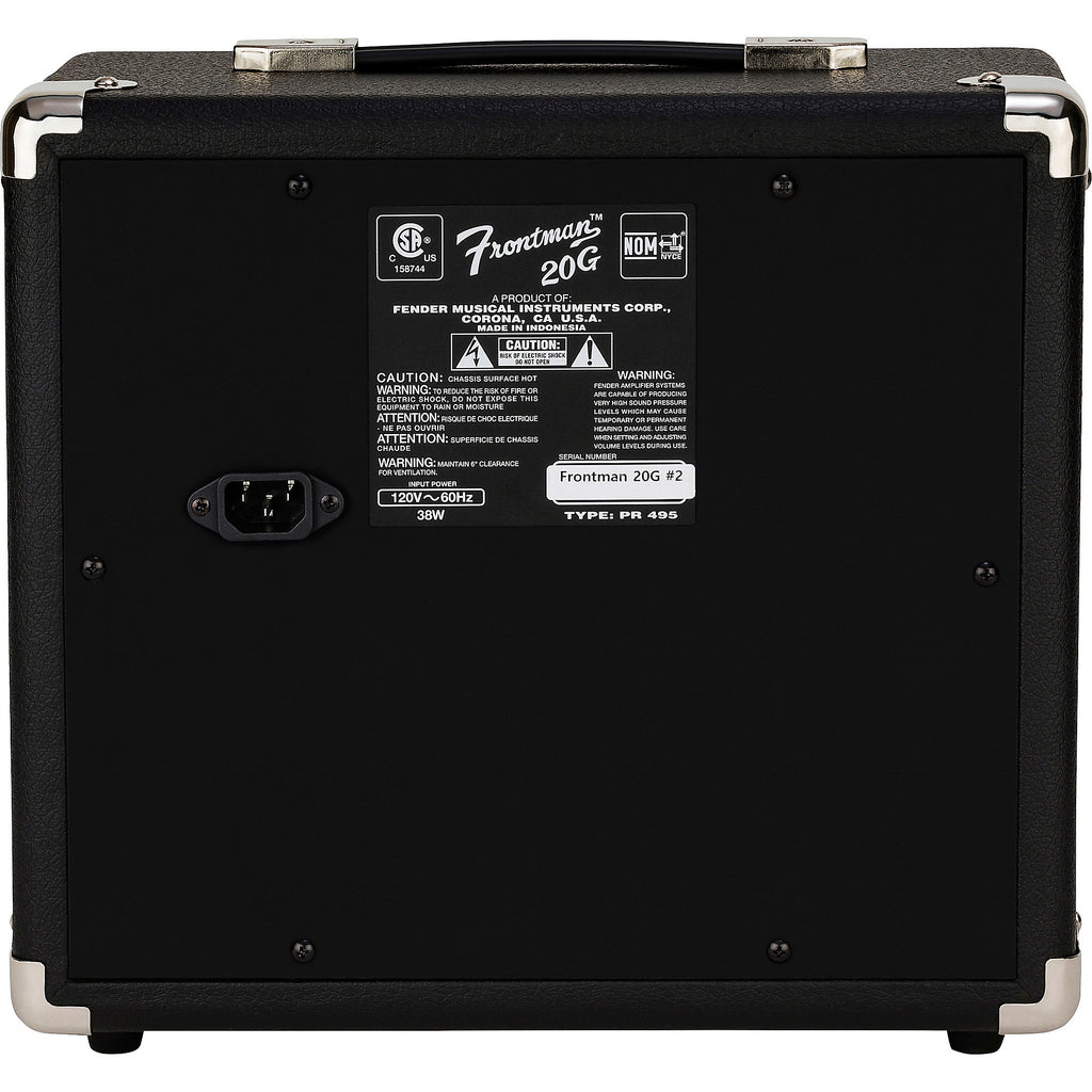 Fender Frontman 20G Guitar Combo Amp Black