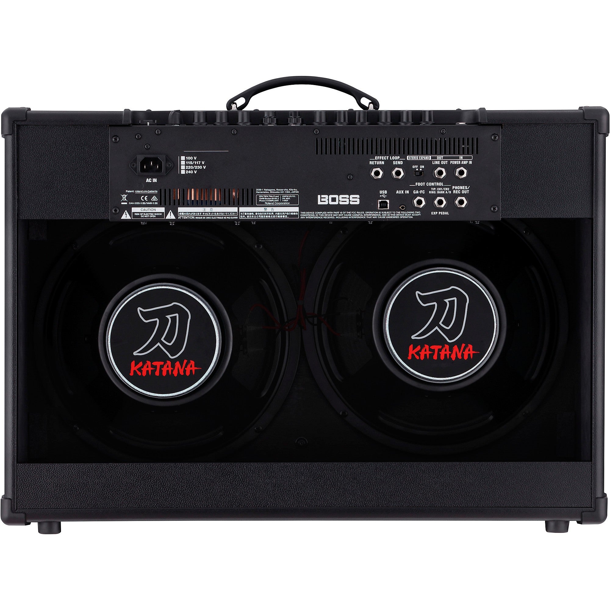 BOSS Katana-100/212 MkII 100W 2x12 Guitar Combo Amplifier
