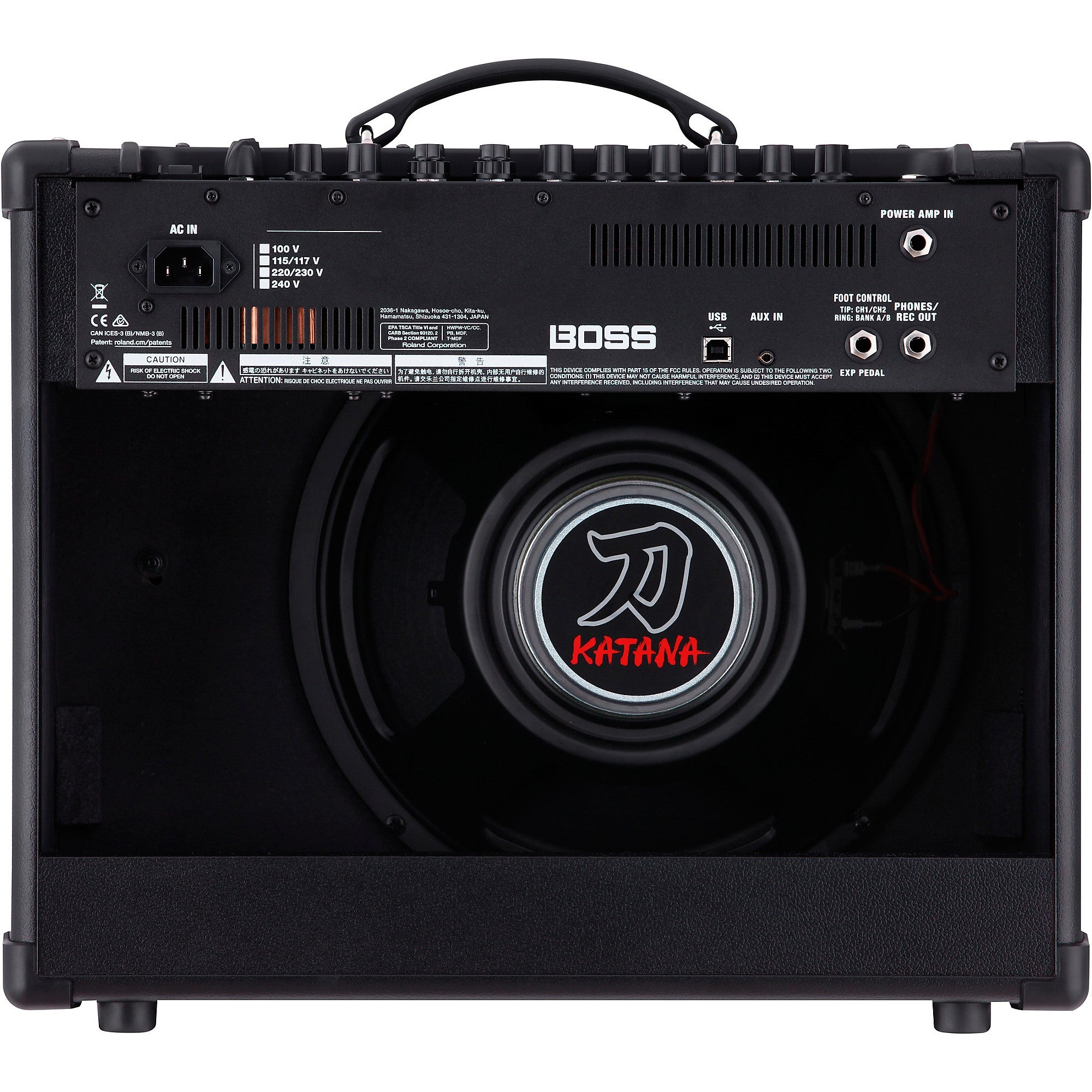 BOSS Katana-50 MkII 50W 1x12 Guitar Combo Amplifier