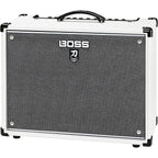 BOSS Limited-Edition Katana KTN-100 MkII 100W 1x12 Gray Grille Cloth Guitar Combo Amplifier White
