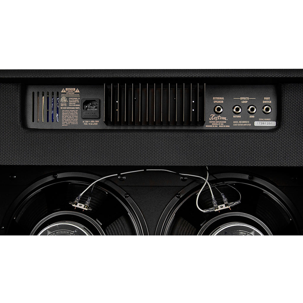 Kustom KG100FX212 100-Watt 2x12 Guitar Combo Amplifier