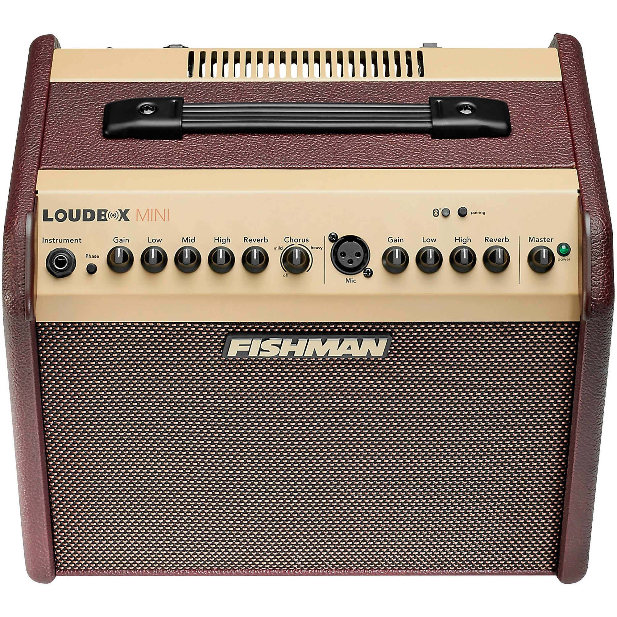 Fishman Loudbox Mini 60W 1x6.5 Acoustic Guitar Combo Amp With Bluetooth Brown