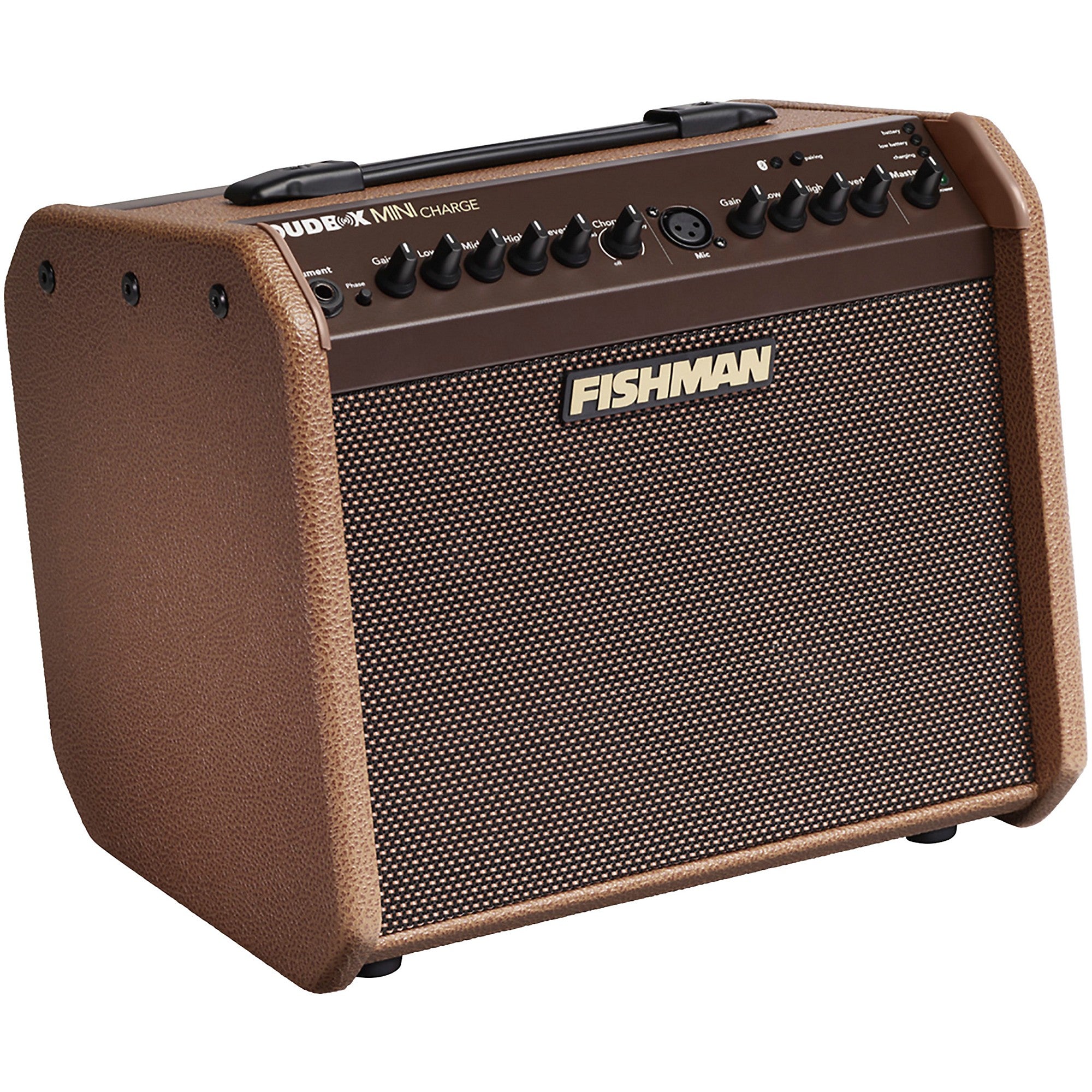 Fishman Loudbox Mini Charge 60W 1x6.5-inch Battery-Powered Acoustic Combo Amp Brown