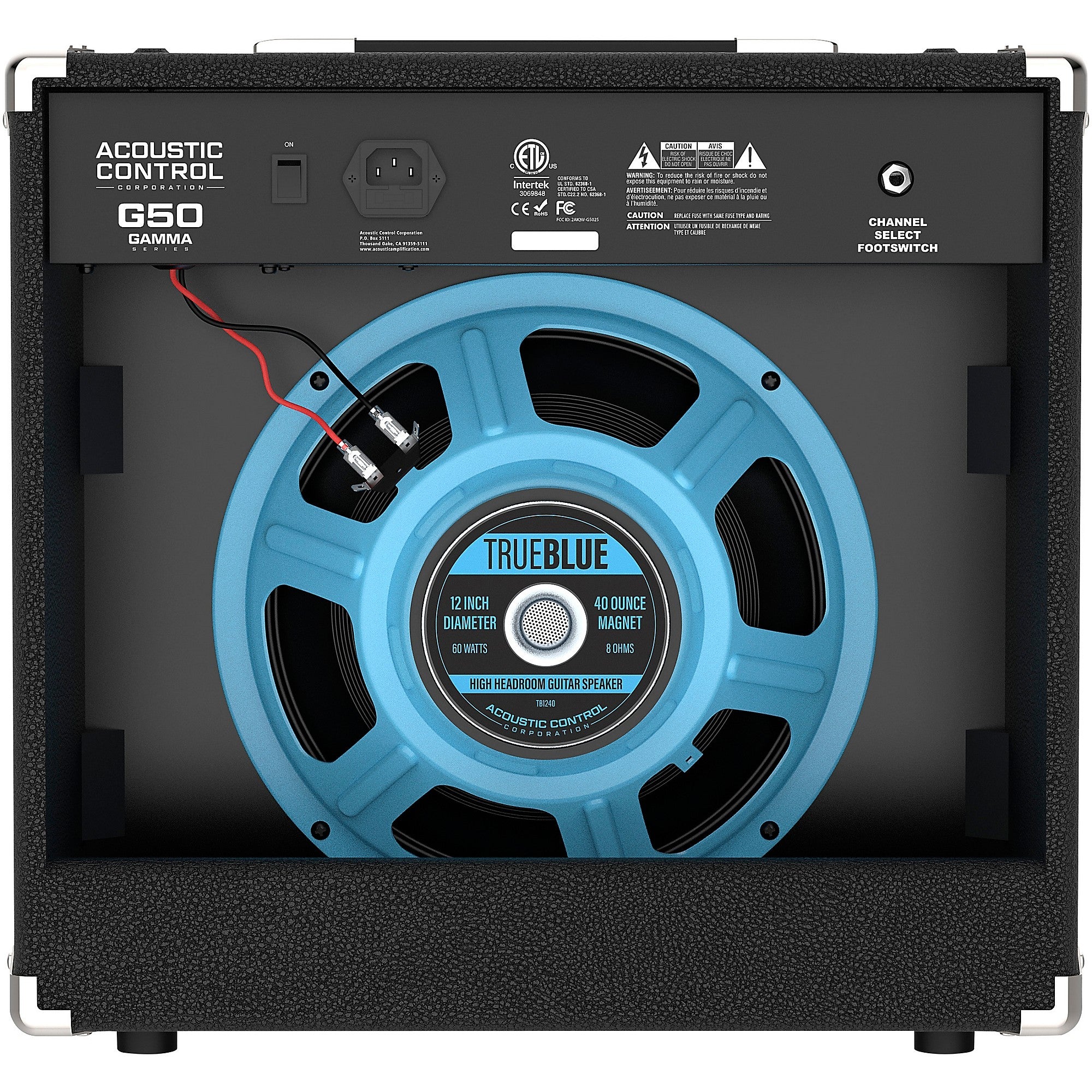 GAMMA G50 50W 1x12 Guitar Combo Amplifier