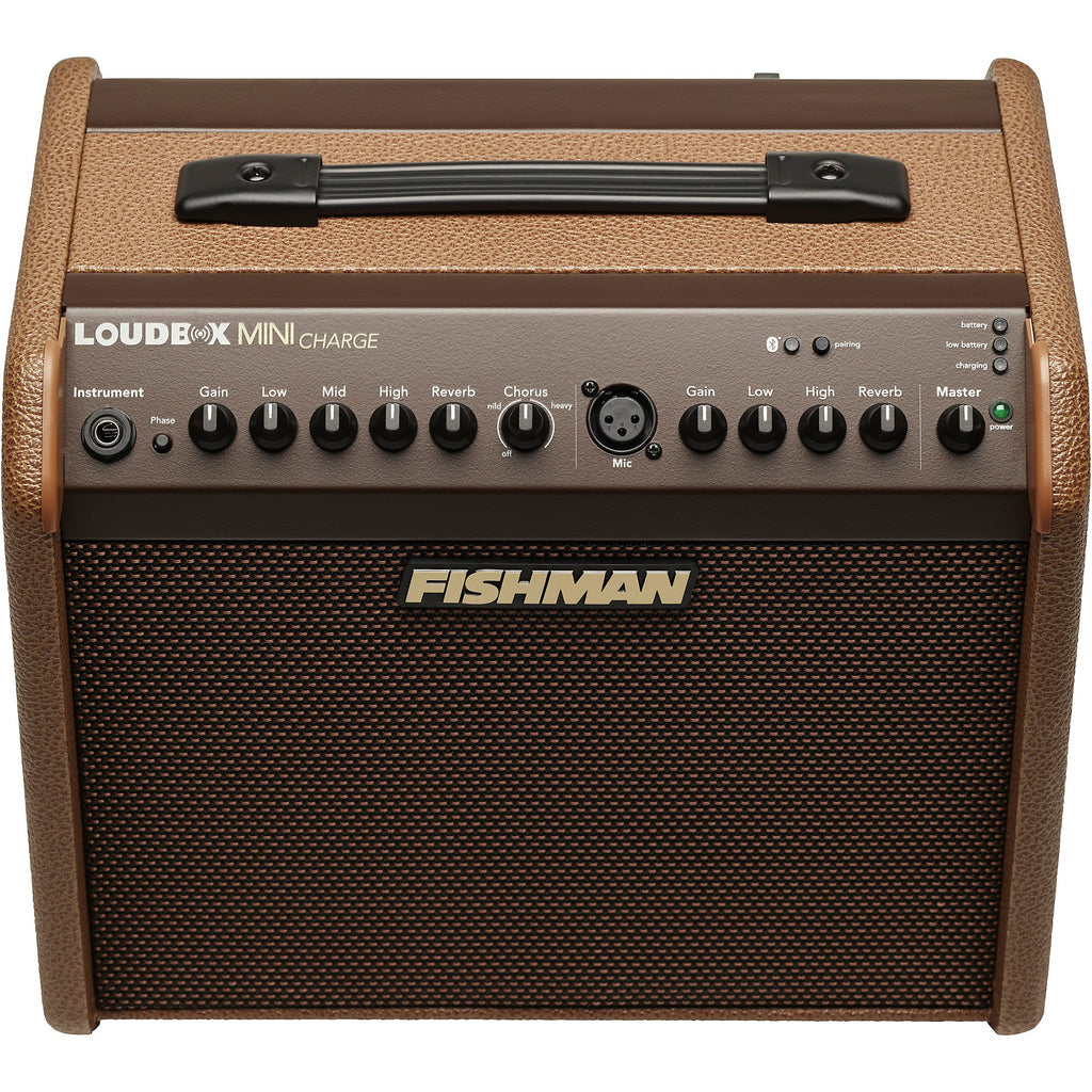 Fishman Loudbox Mini Charge 60W 1x6.5-inch Battery-Powered Acoustic Combo Amp Brown