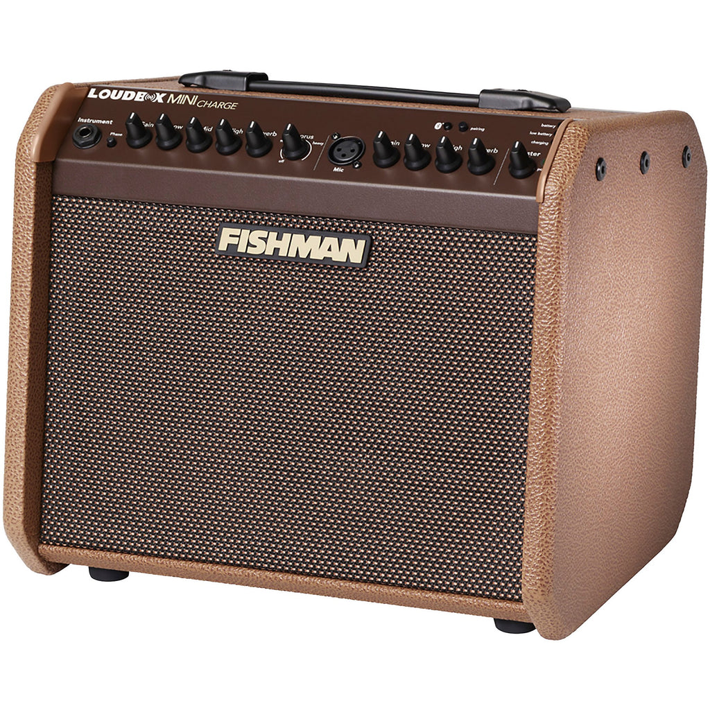 Fishman Loudbox Mini Charge 60W 1x6.5-inch Battery-Powered Acoustic Combo Amp Brown
