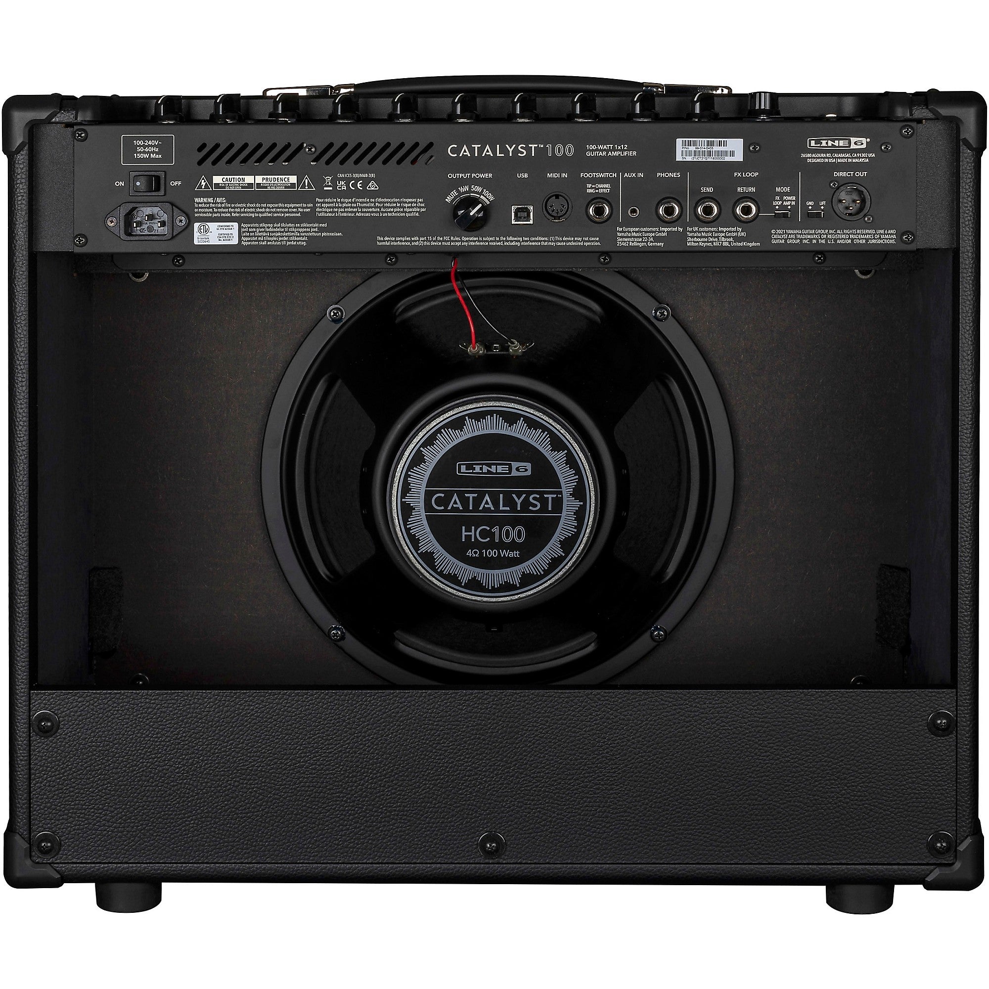 Line 6 Catalyst 100 1x12 100W Guitar Combo Amplifier