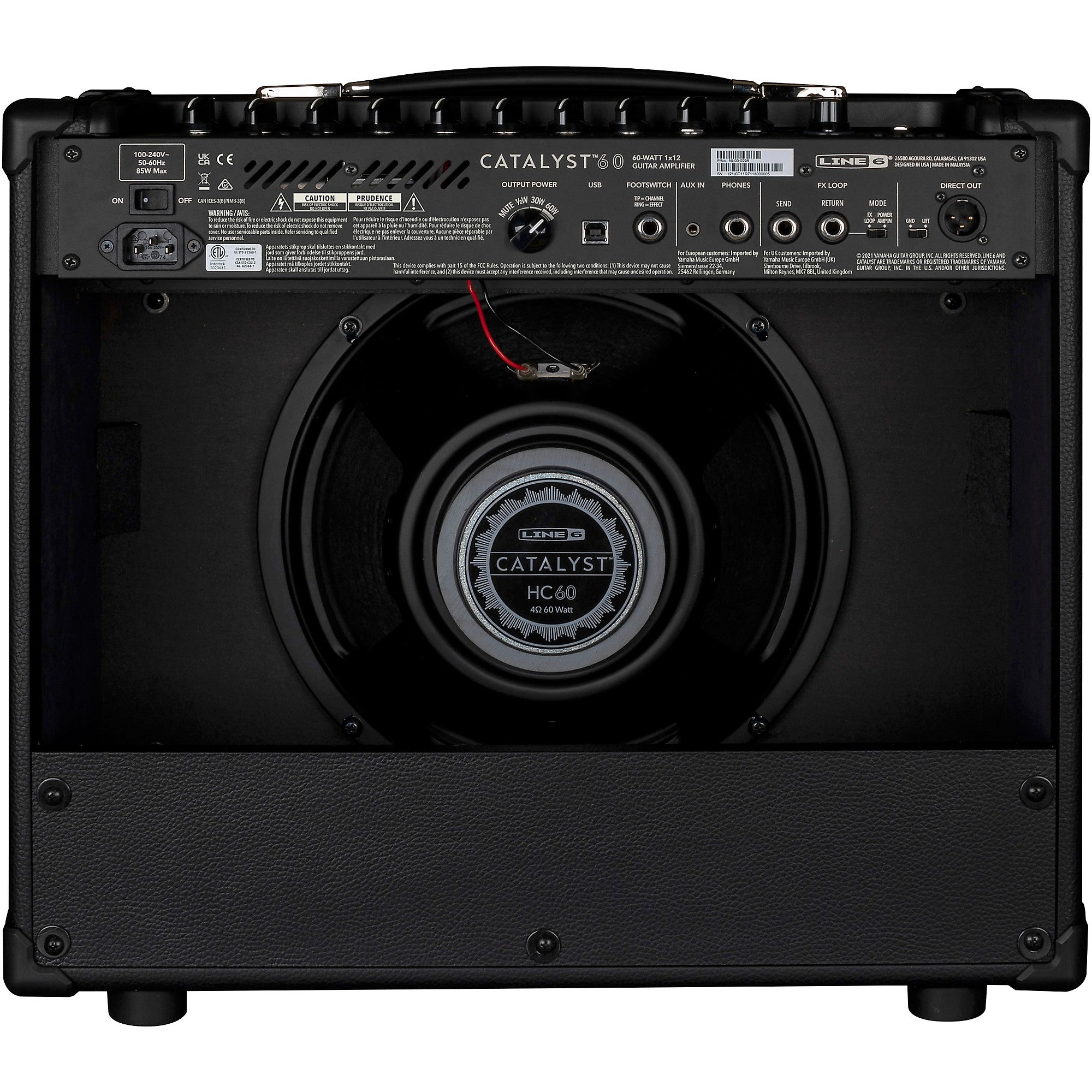 Line 6 Catalyst 60 1x12 60W Guitar Combo Amplifier