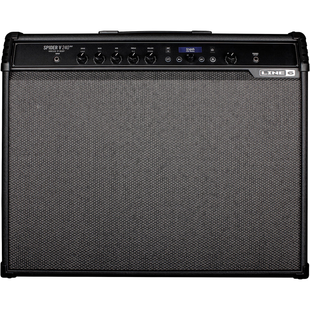 Line 6 Spider V 240 MkII 240W 2x12 Guitar Combo Amp Black