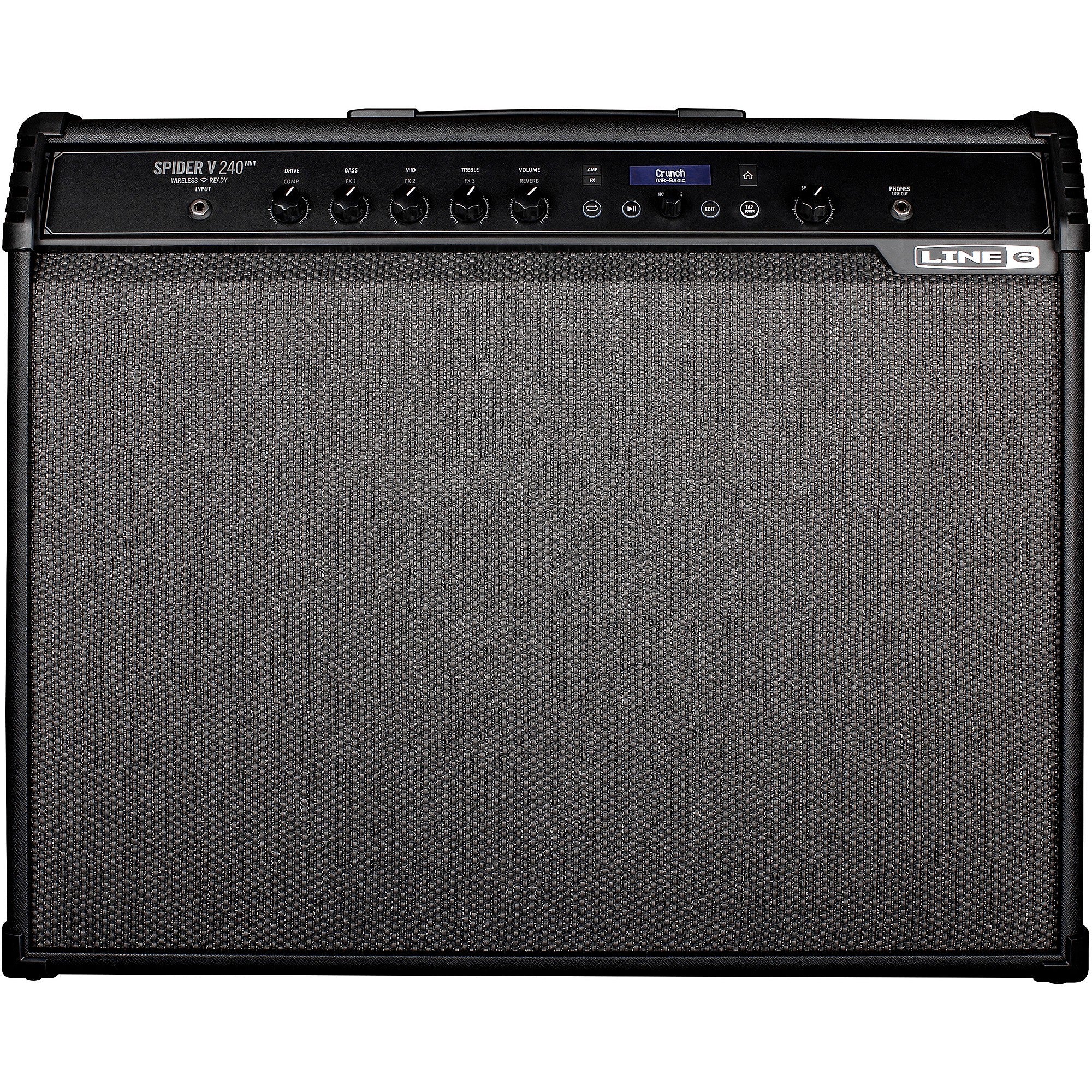 Line 6 Spider V 240 MkII 240W 2x12 Guitar Combo Amp Black