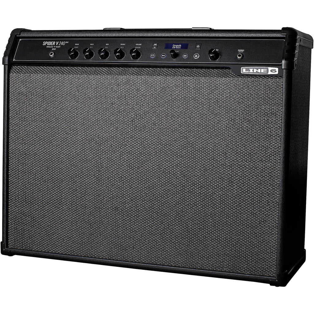 Line 6 Spider V 240 MkII 240W 2x12 Guitar Combo Amp Black