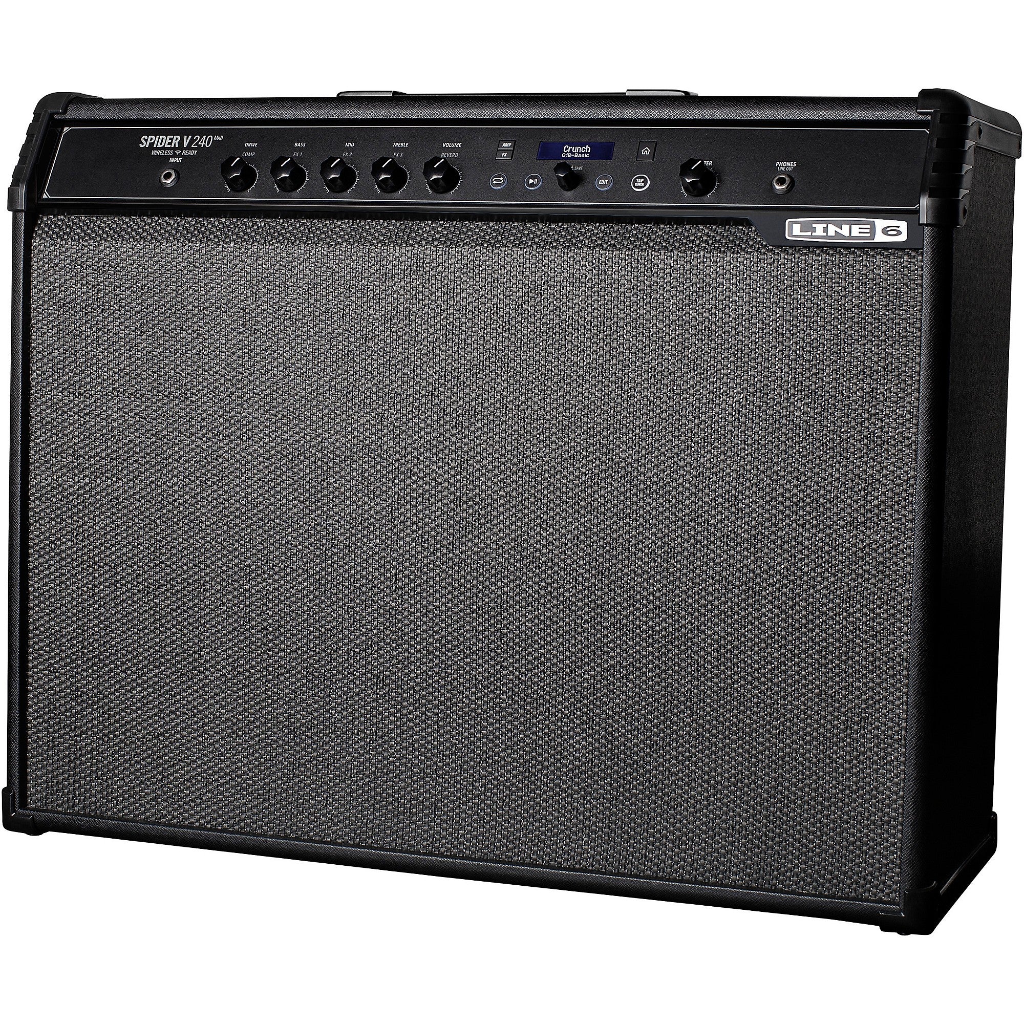 Line 6 Spider V 240 MkII 240W 2x12 Guitar Combo Amp Black