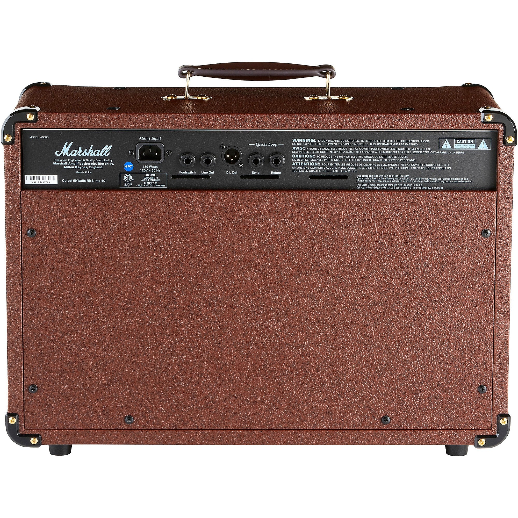 Marshall AS50D 50W 2x8 Acoustic Guitar Combo Amp