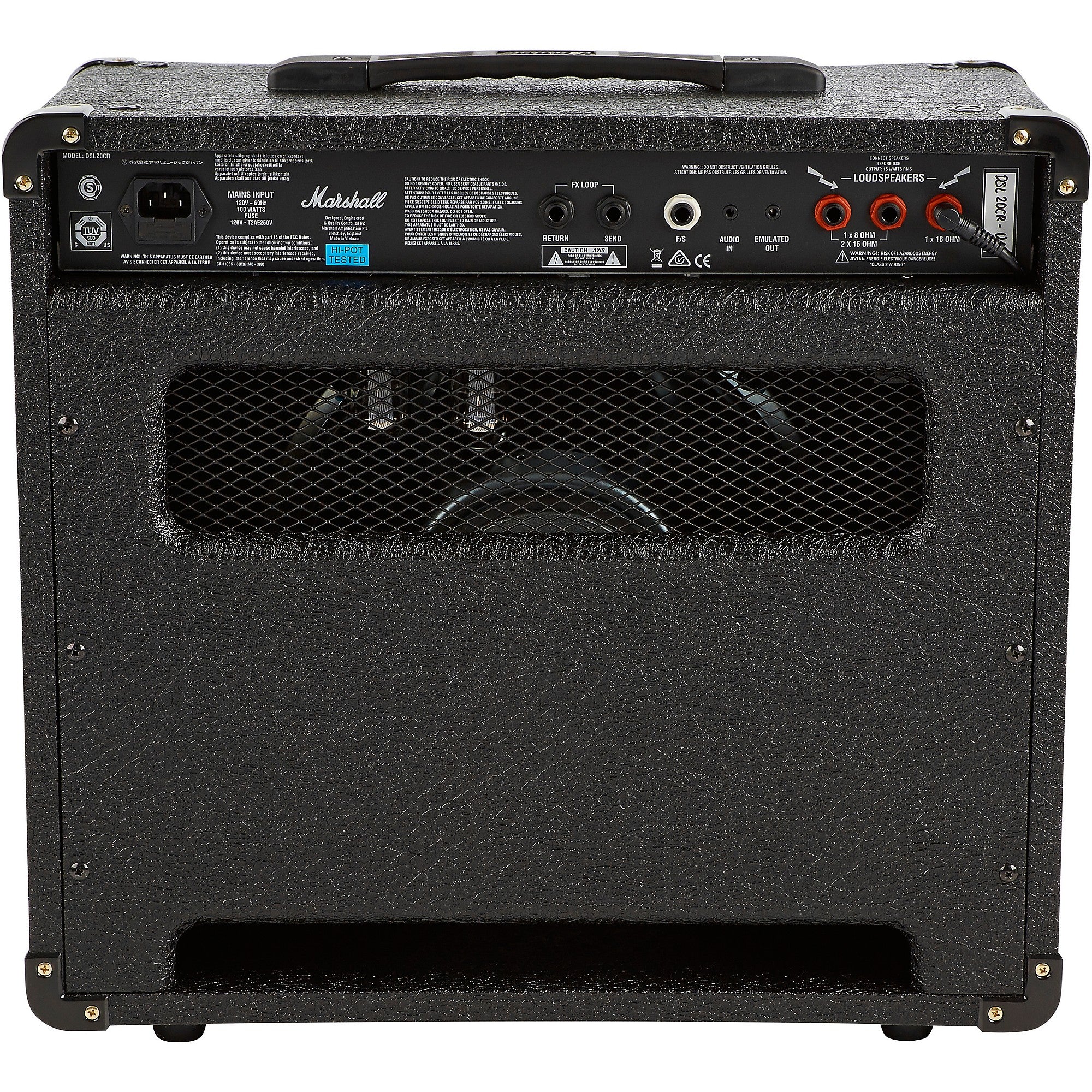 Marshall DSL20CR 20W 1x12 Tube Guitar Combo Amp